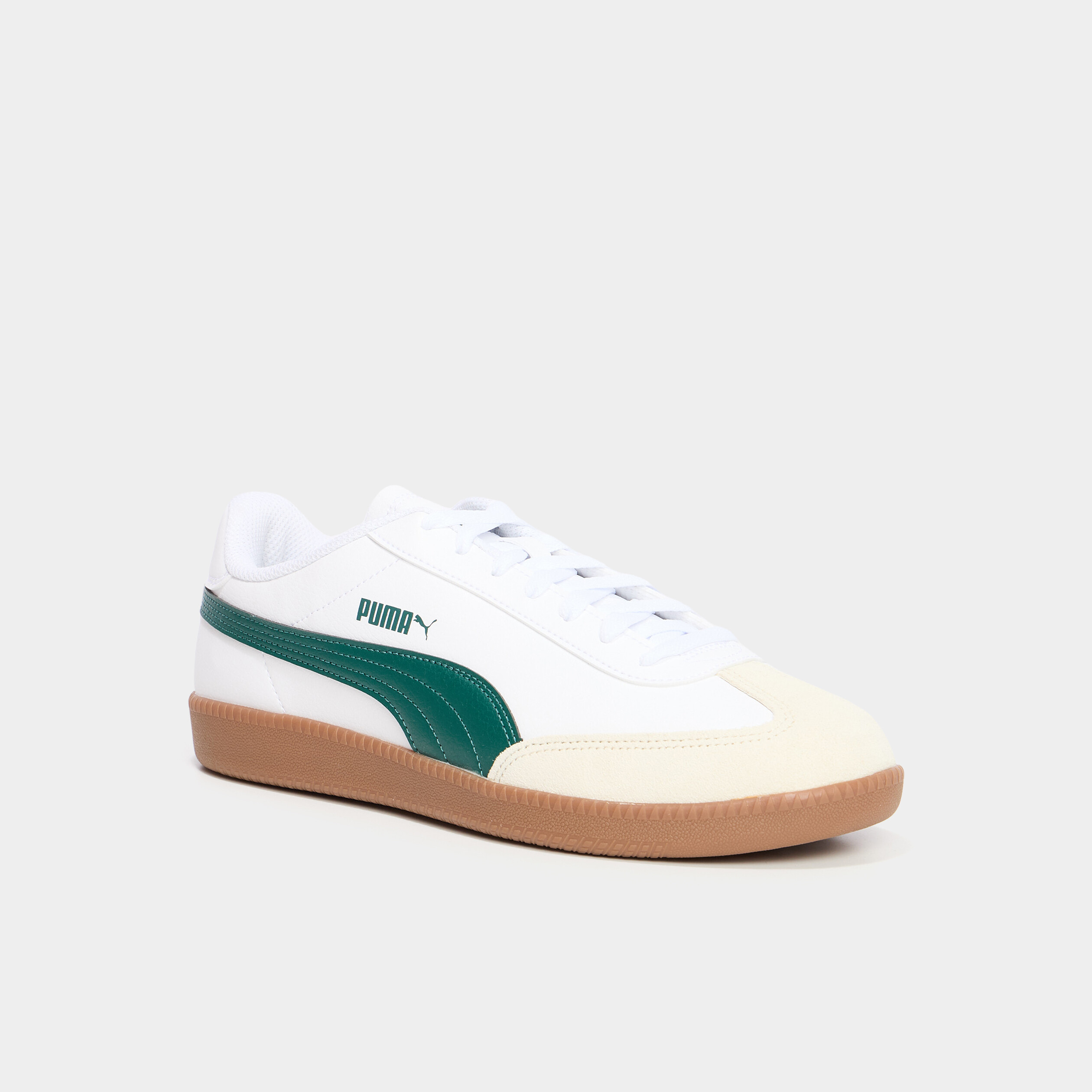 tennis basses a lacets puma blanc homme Tennis basses à lacets Puma blanc homme