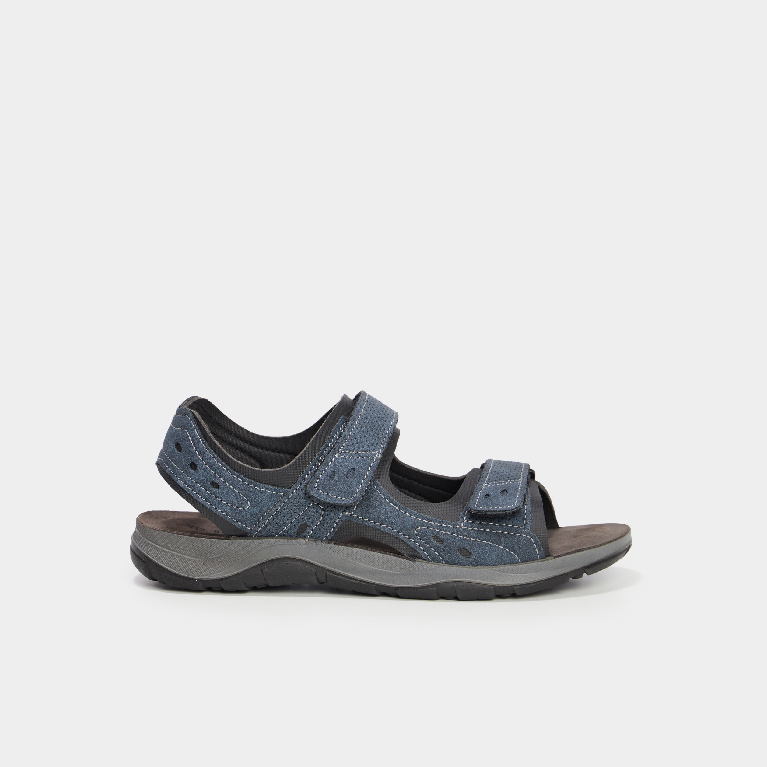 sandales a scratchs bleu homme Sandales à scratchs bleu homme