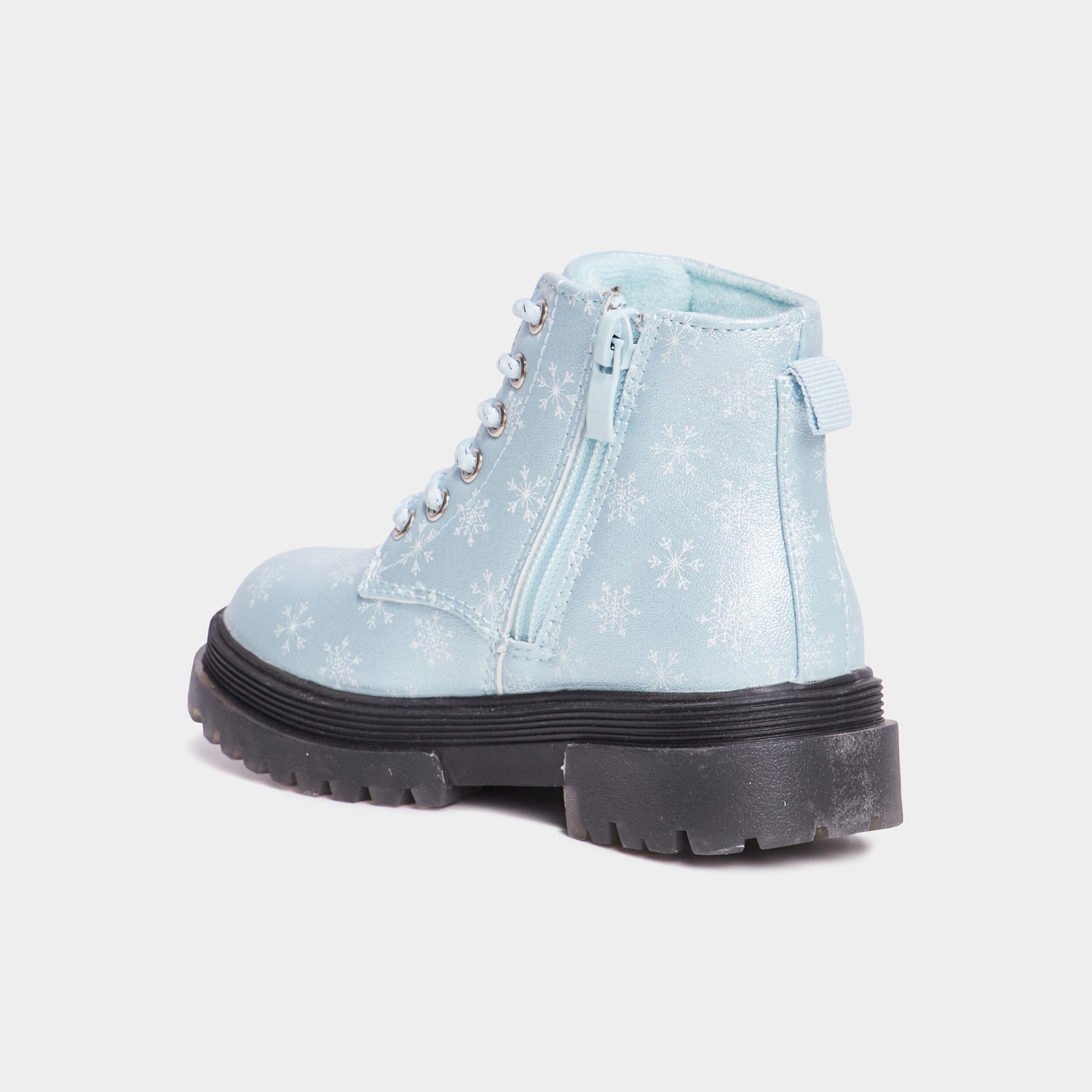 bottines a lacets reine des neiges bleu fille Bottines à lacets Reine des neiges bleu fille