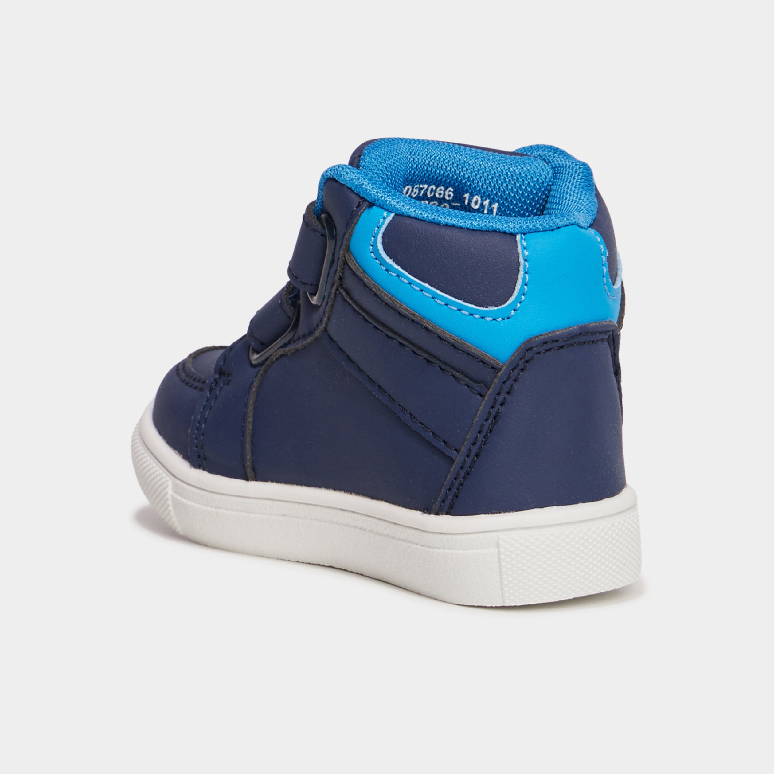 Baskets montantes &agrave; scratchs Paw Patrol bleu marine b&eacute;b&eacute; gar&ccedil;on