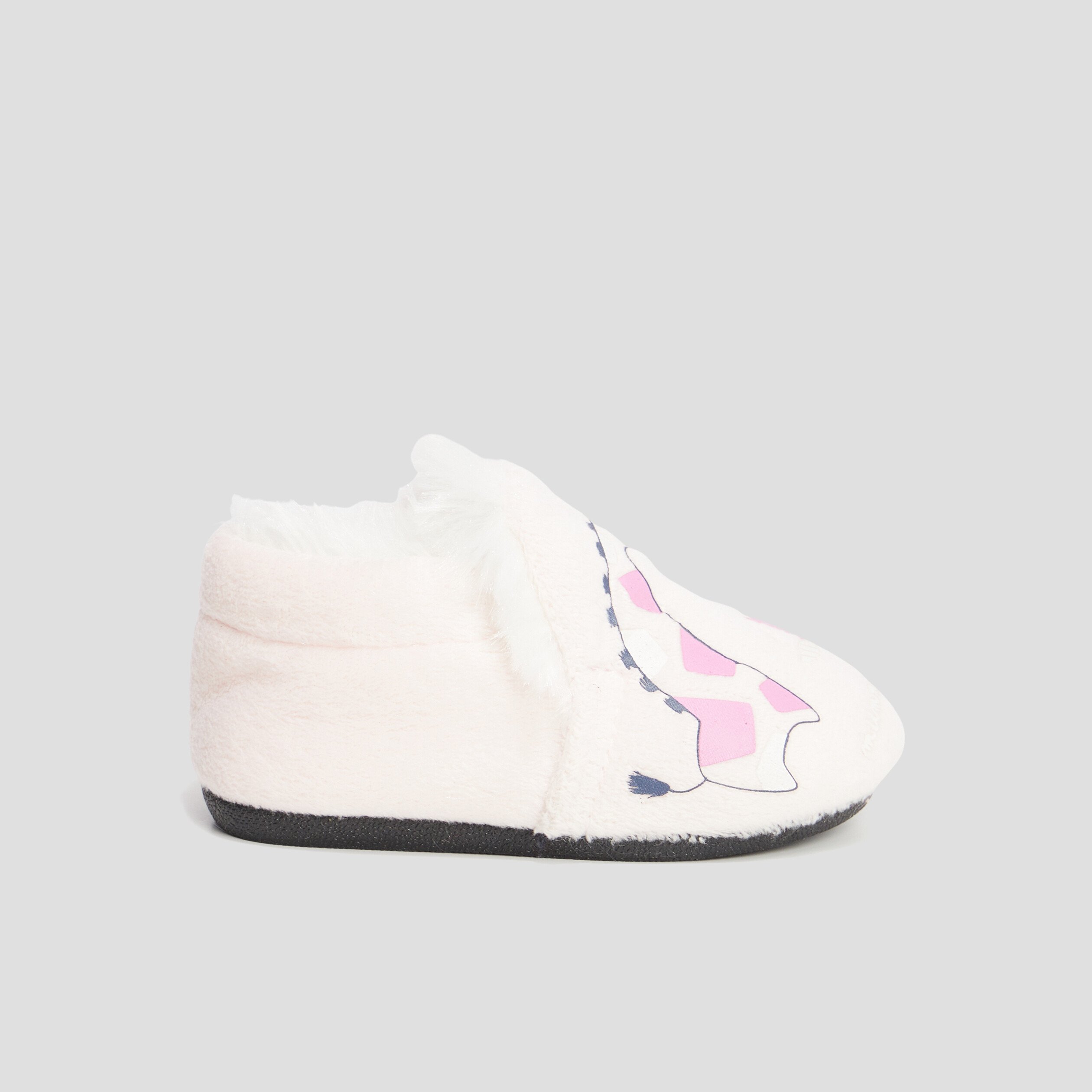 chaussons avec motif rose bebef Chaussons avec motif rose bébé fille