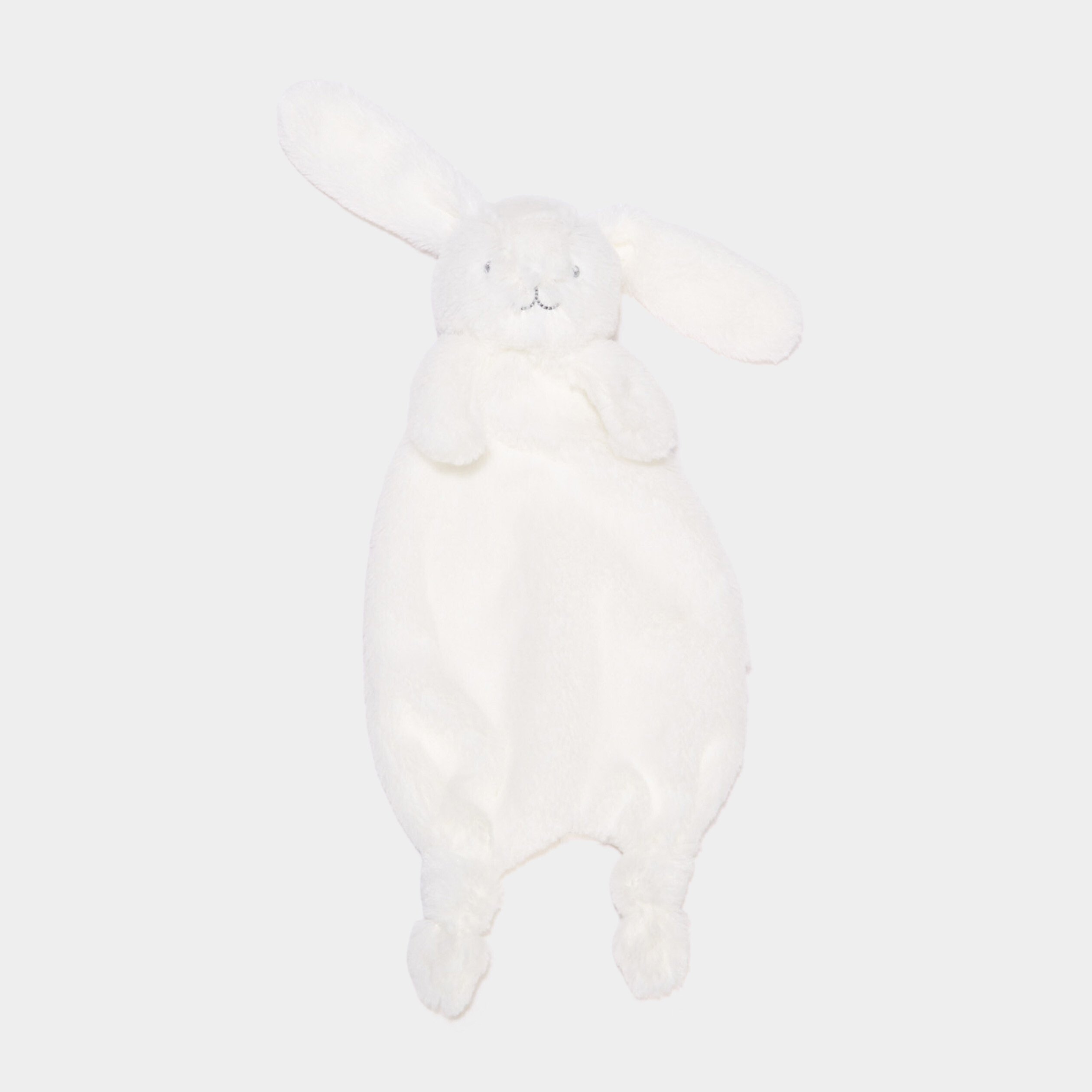 doudou lapin fausse fourrure blanc bebe Doudou lapin fausse fourrure blanc bébé