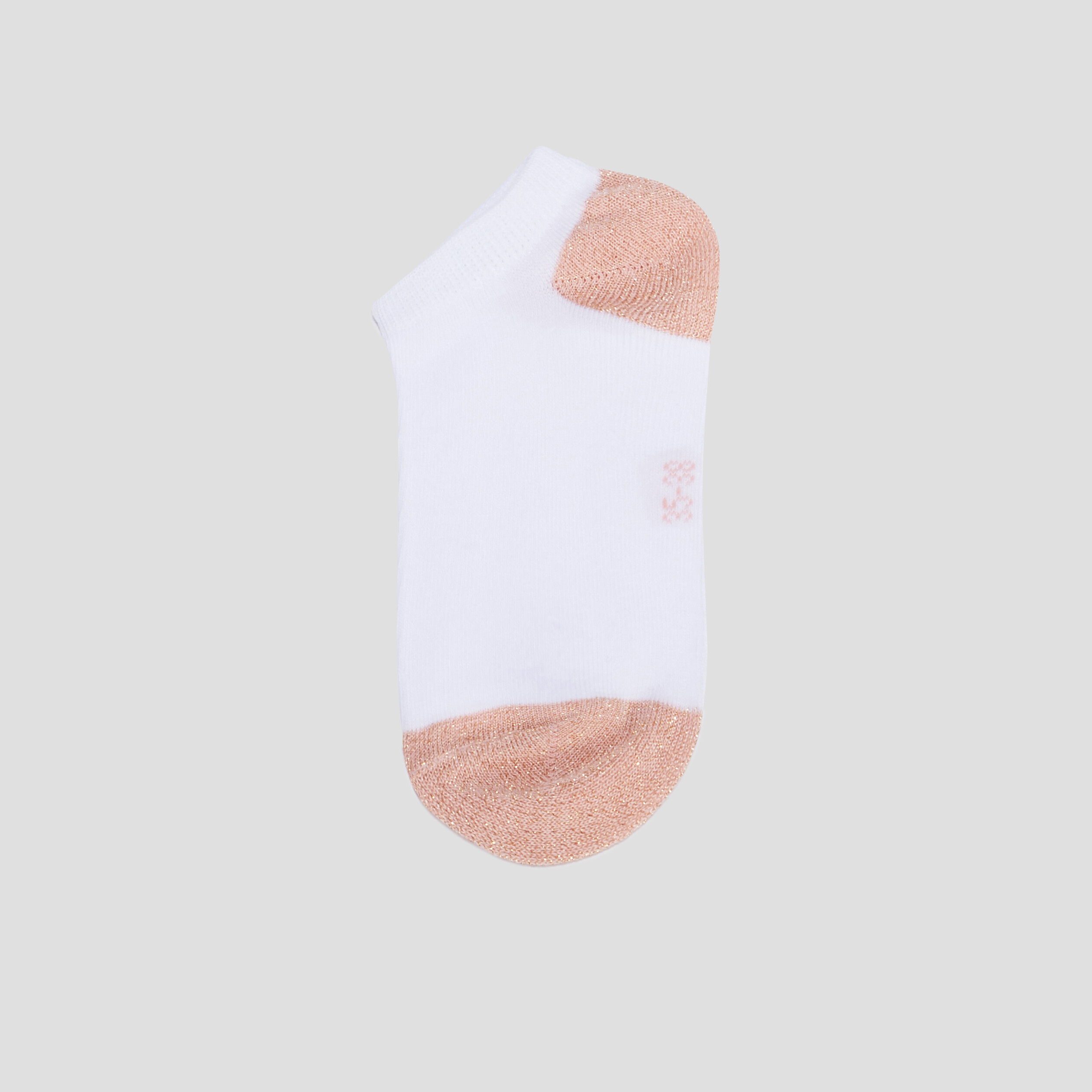Lot 5 paires chaussettes blanc femme