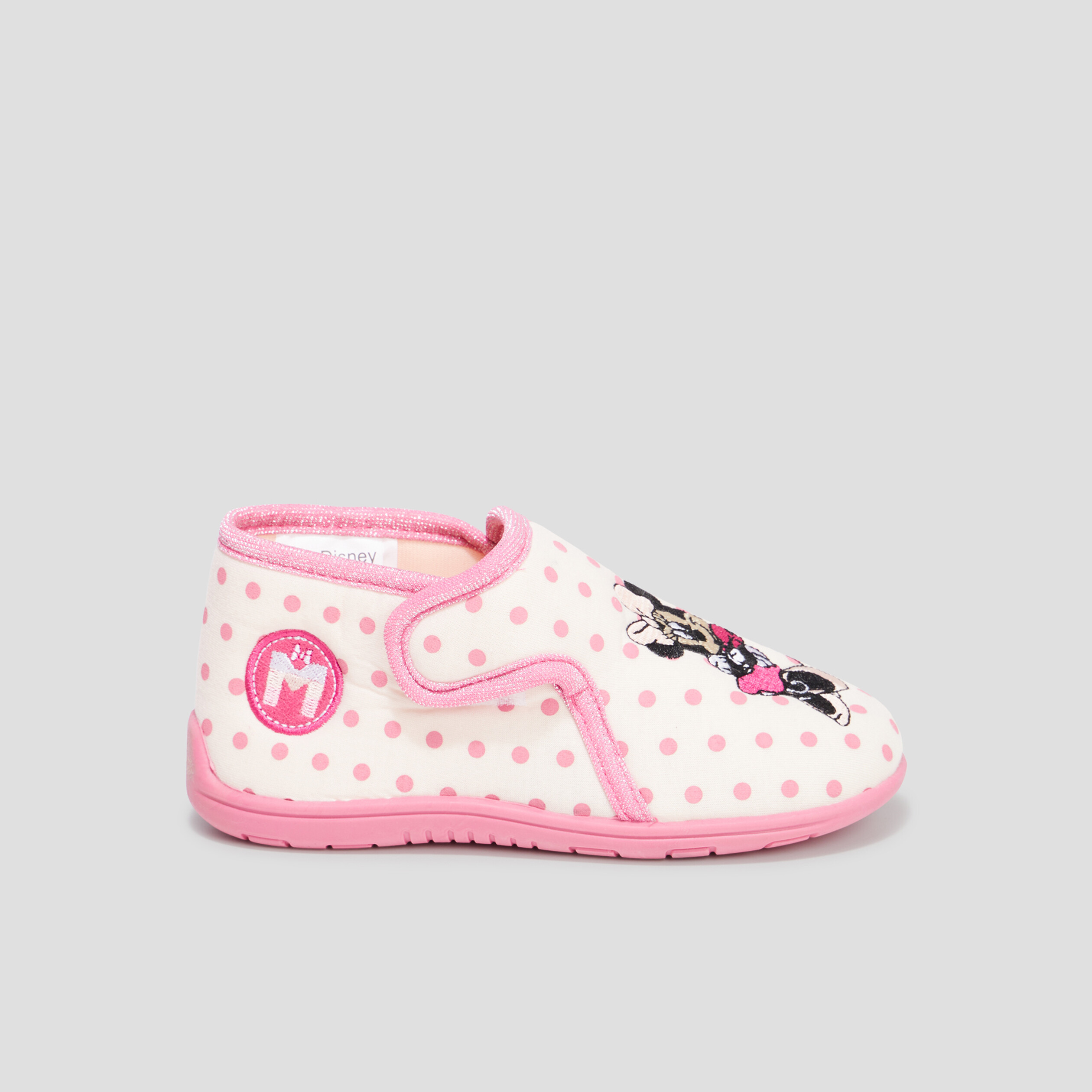 chaussons bottilons minnie rose fille Chaussons bottilons Minnie rose fille