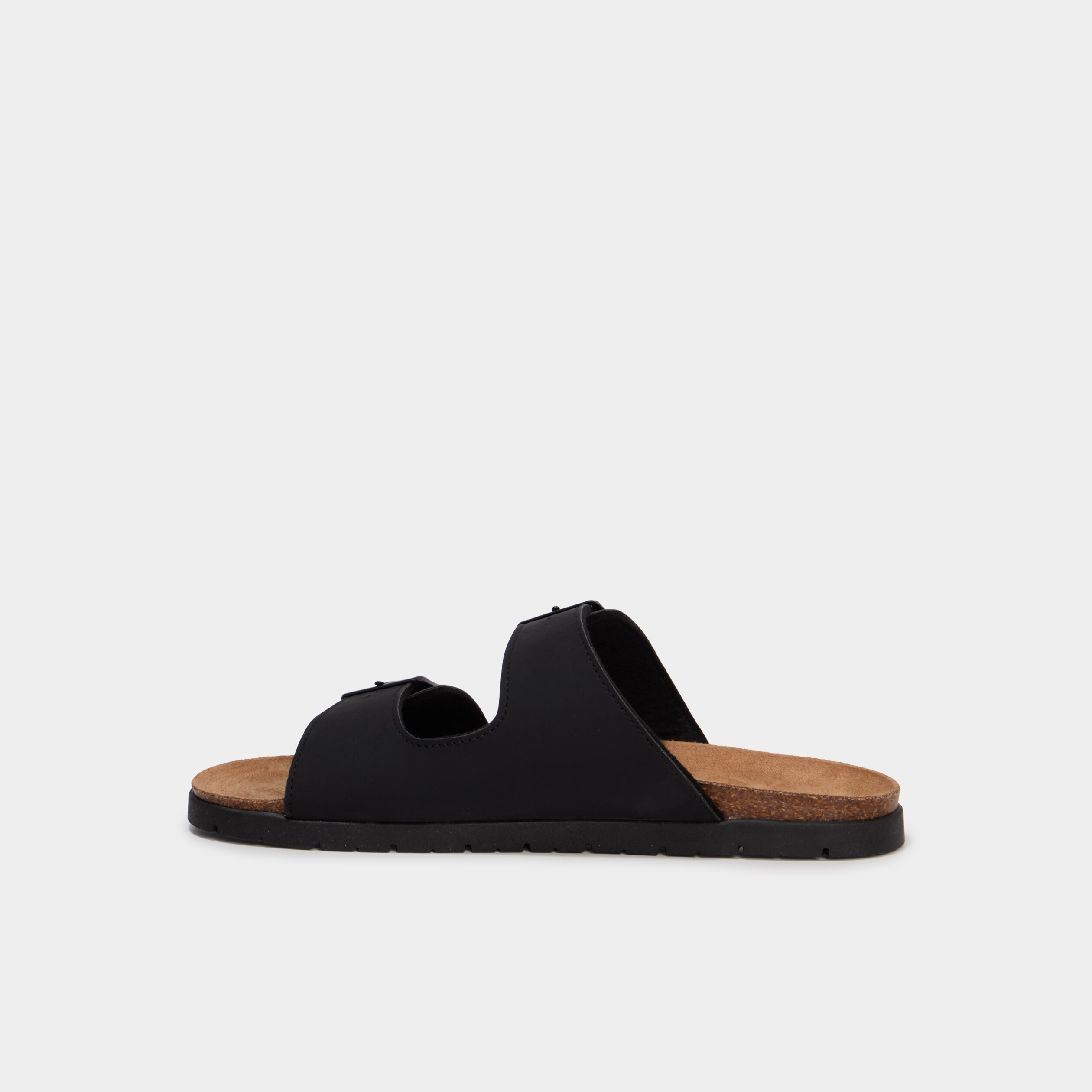 Sandales avec boucles noir gar&ccedil;on