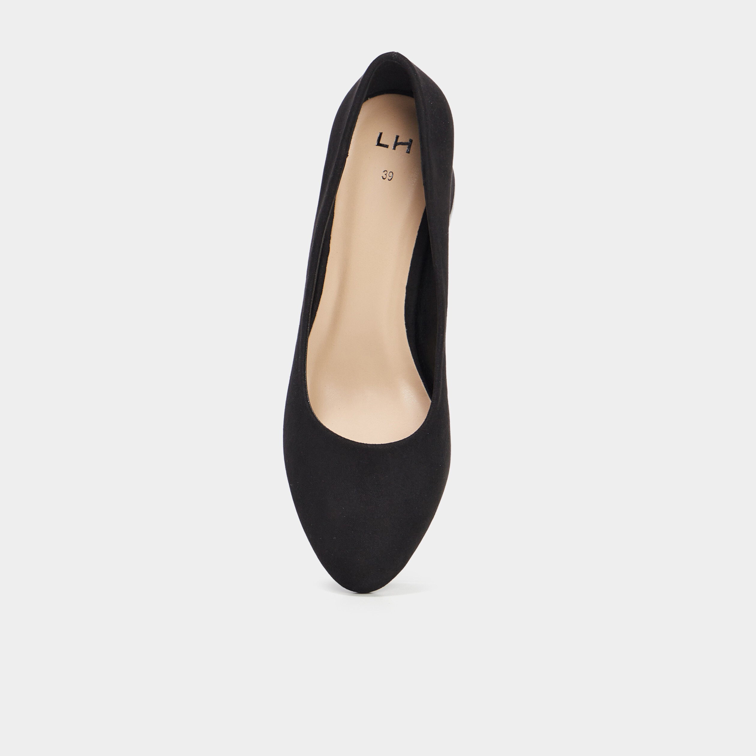 Escarpins &agrave; talons noir femme