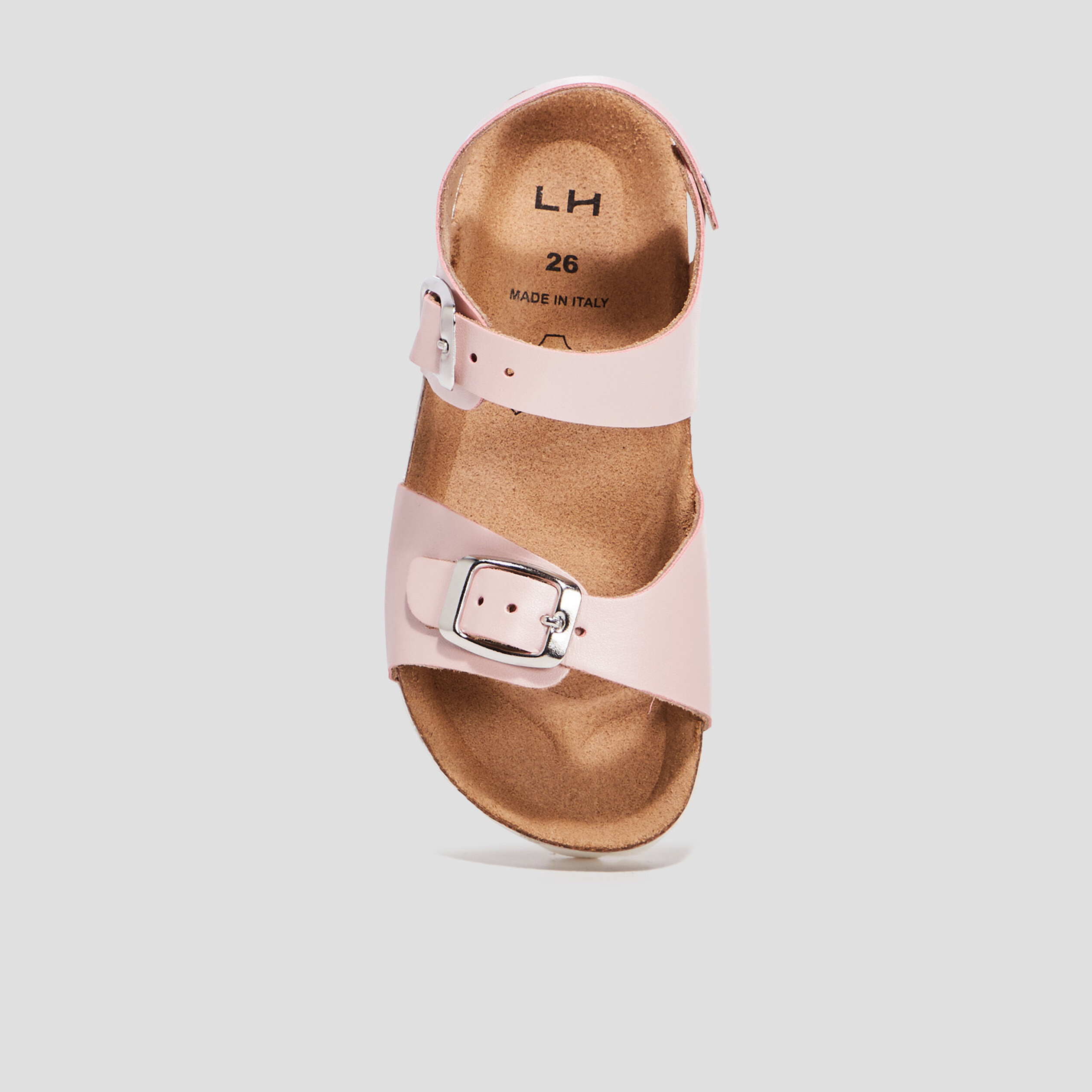 sandales en cuir rose fille Sandales en cuir rose fille