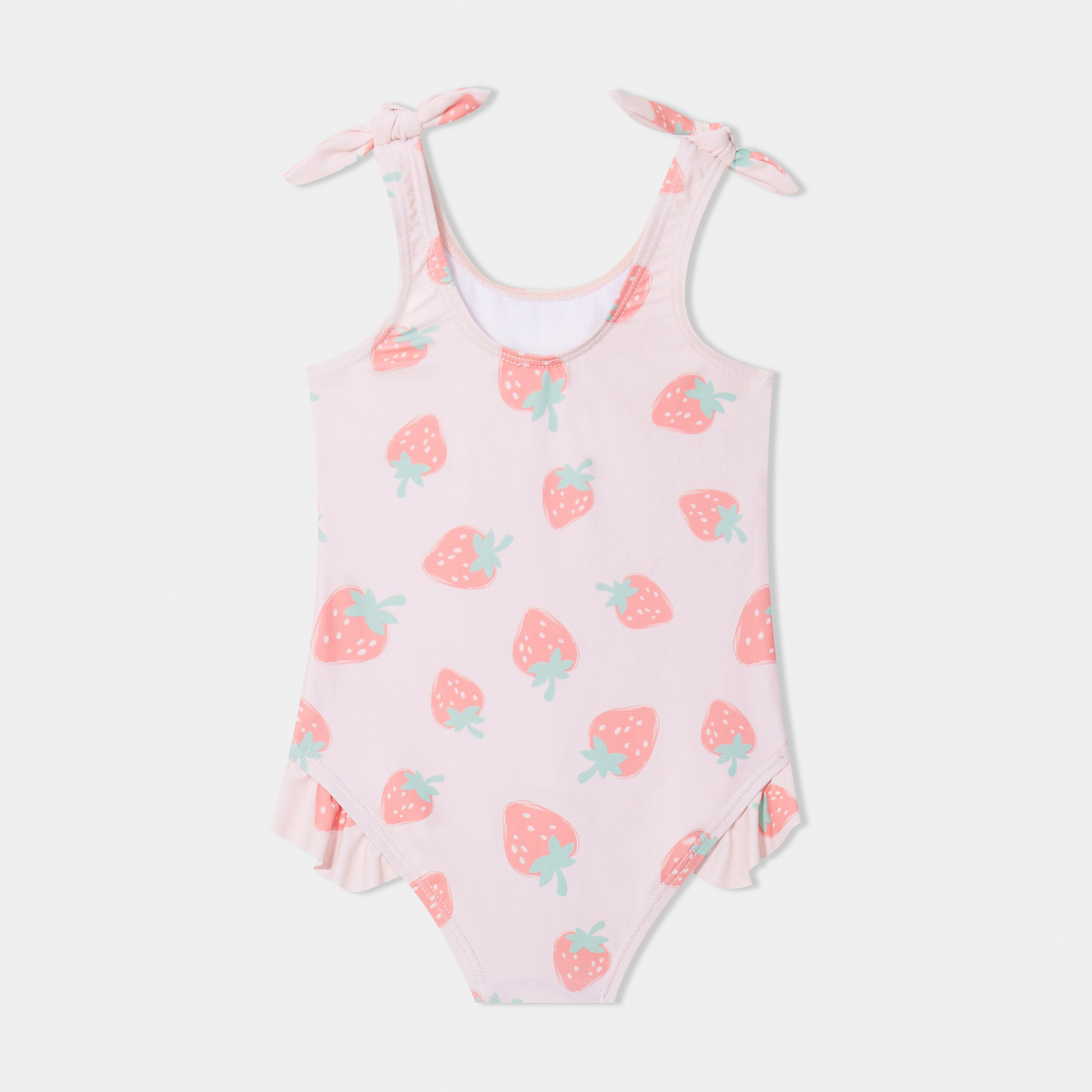 maillot de bain une piece rose clair bebef Maillot de bain une pièce rose clair bébé fille