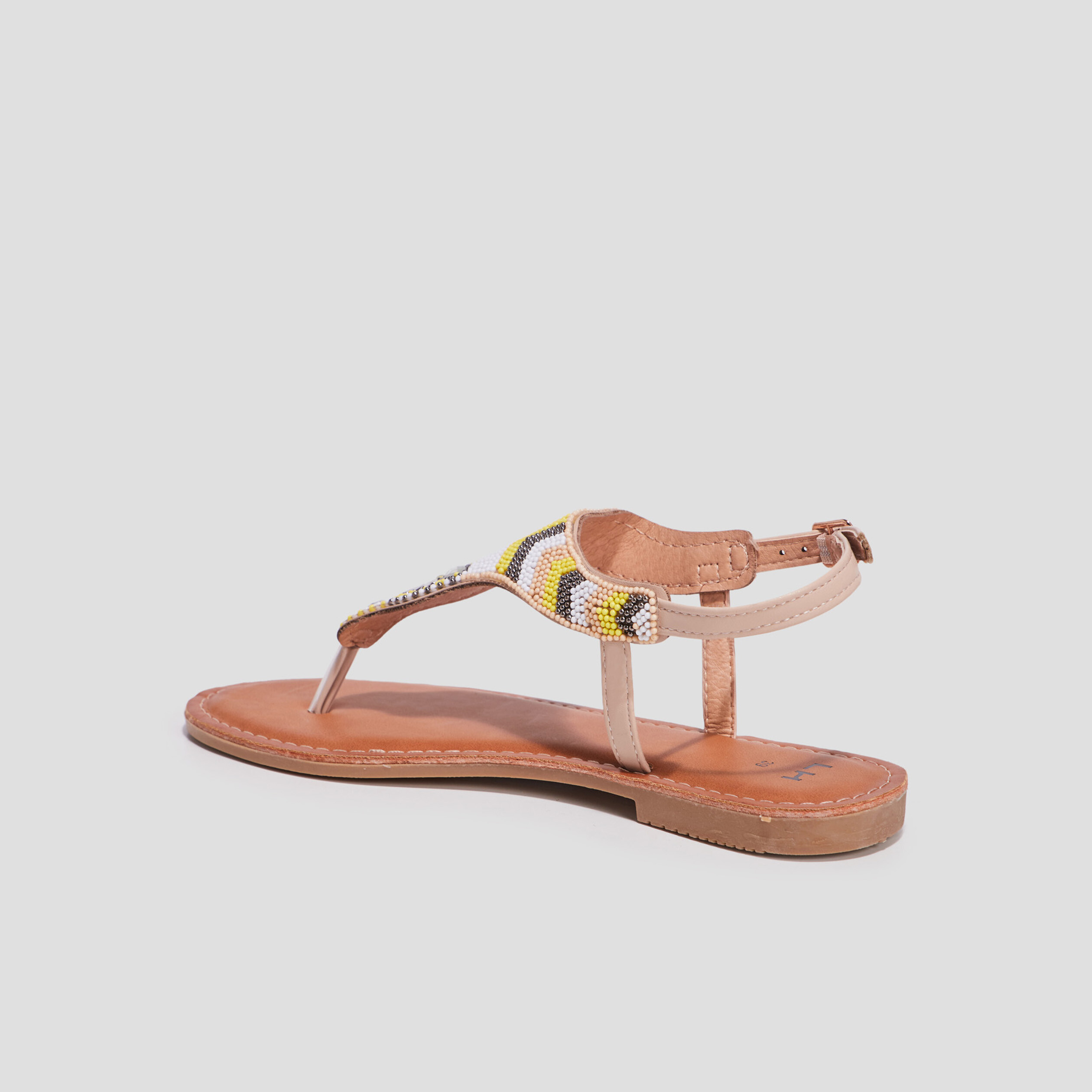 Sandales NAF NAF Avec Perles - Taille 36 - Occasion Bon état
