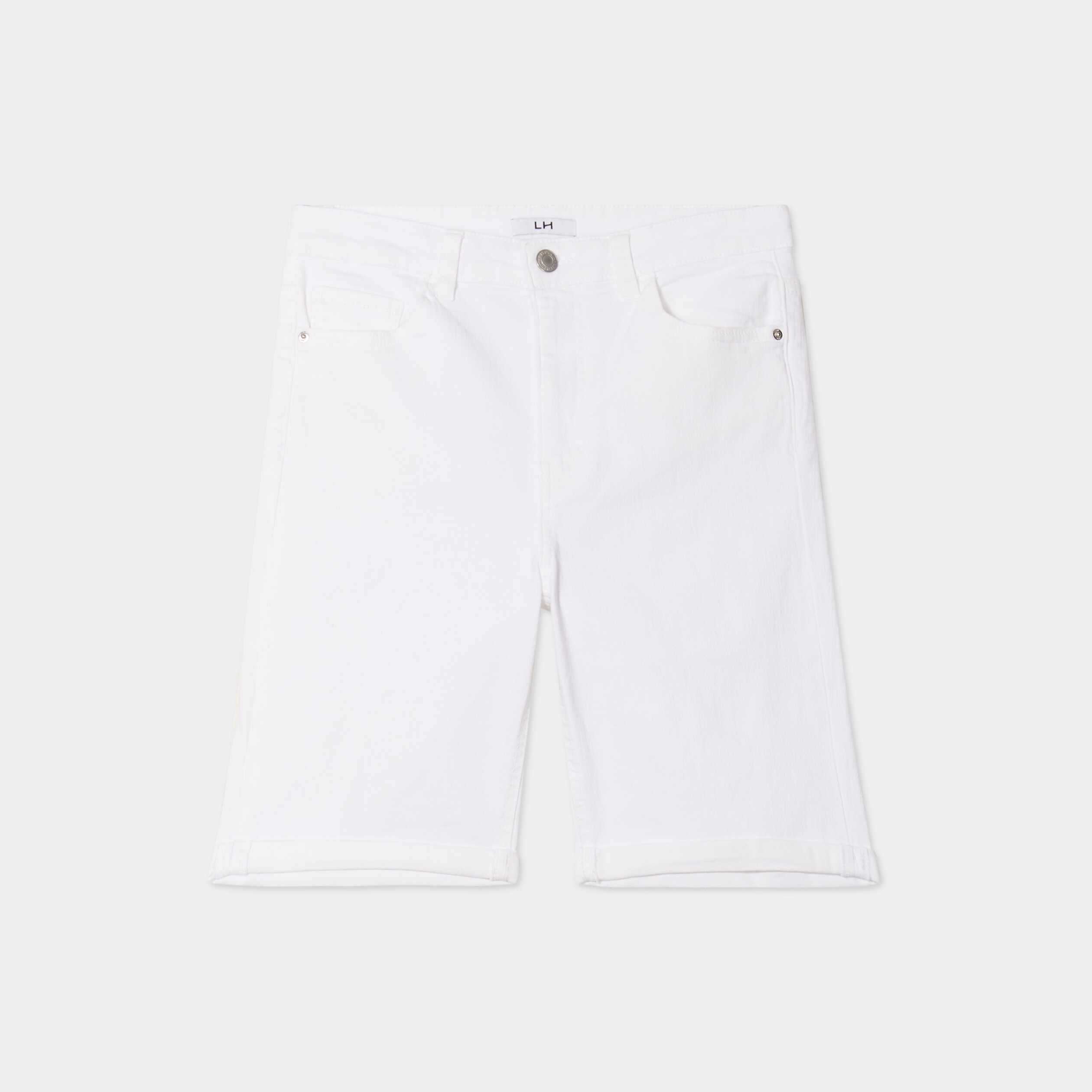 bermuda slim blanc femme Bermuda slim blanc femme