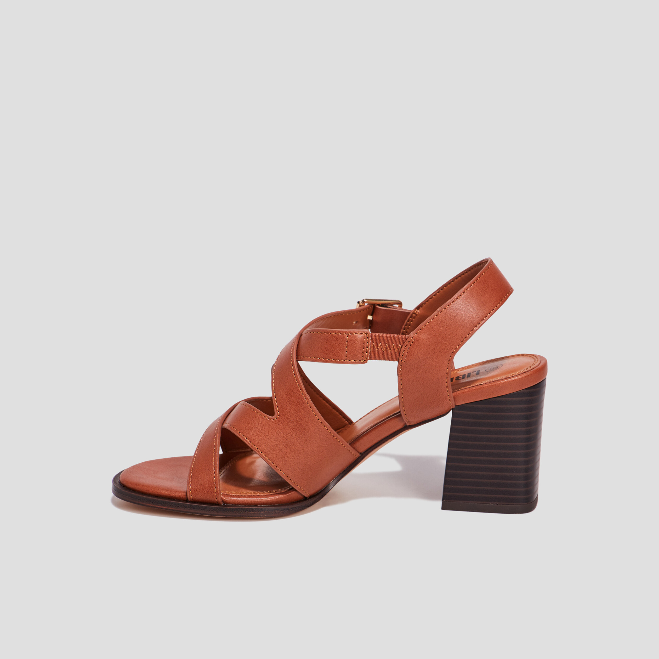 Sandales &agrave; talons Liberto marron femme
