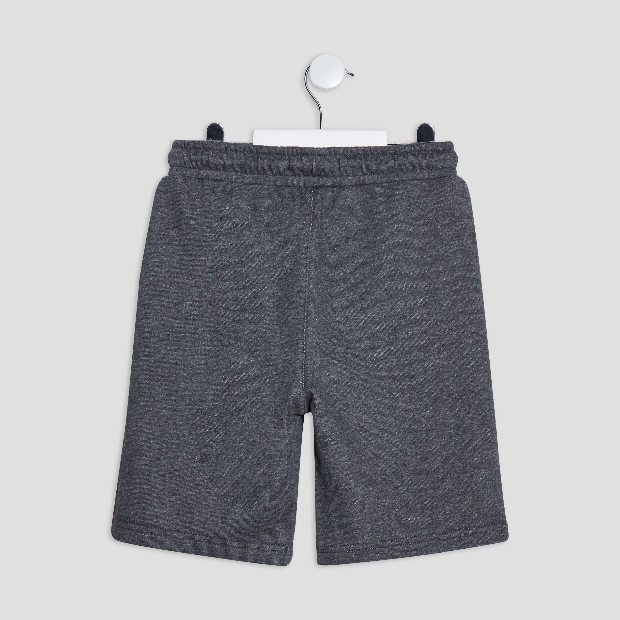 Short jogging ajustable 2 poches Liberto gris foncé garçon