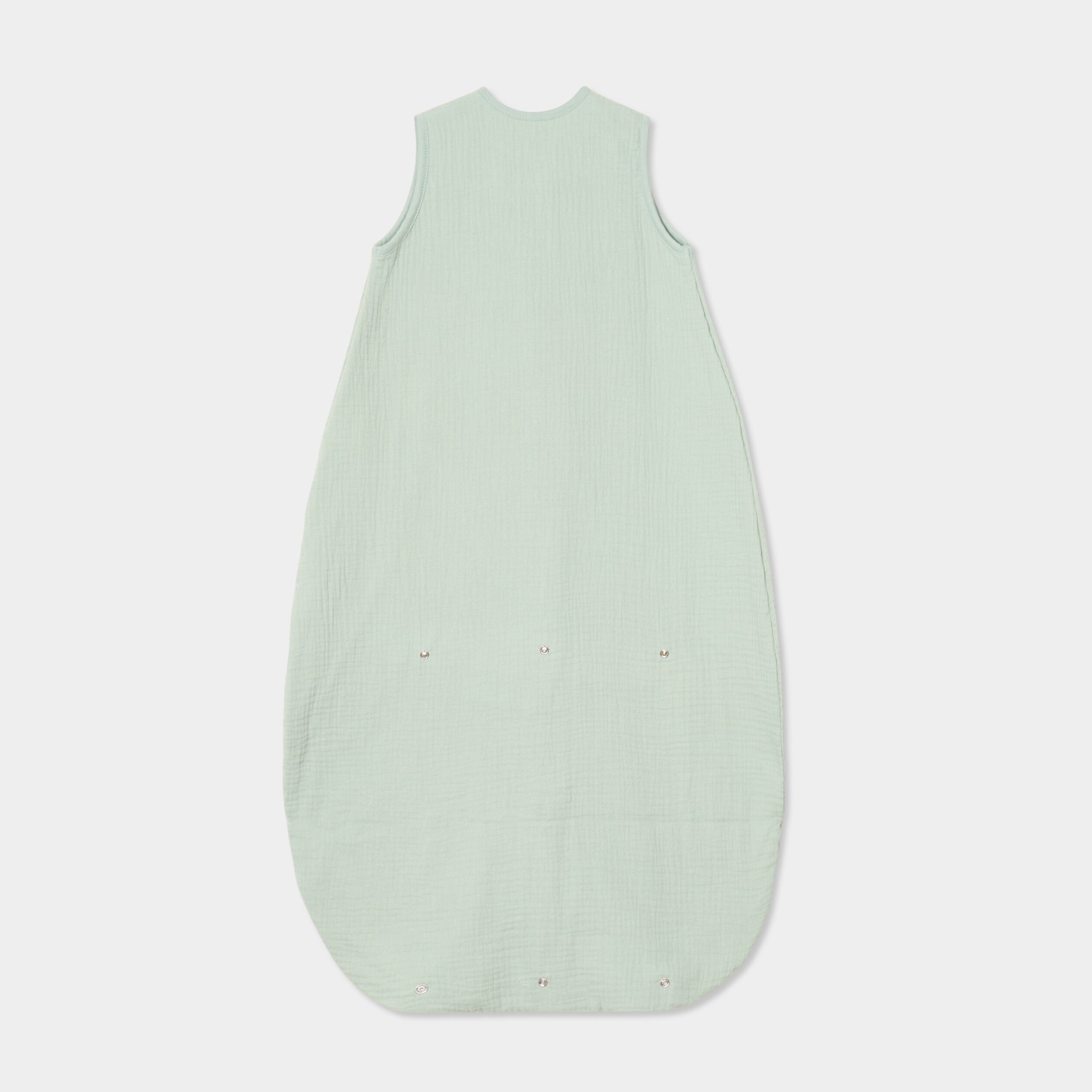 Gigoteuse gaze de coton ajustable TOG 1 vert clair b&eacute;b&eacute;