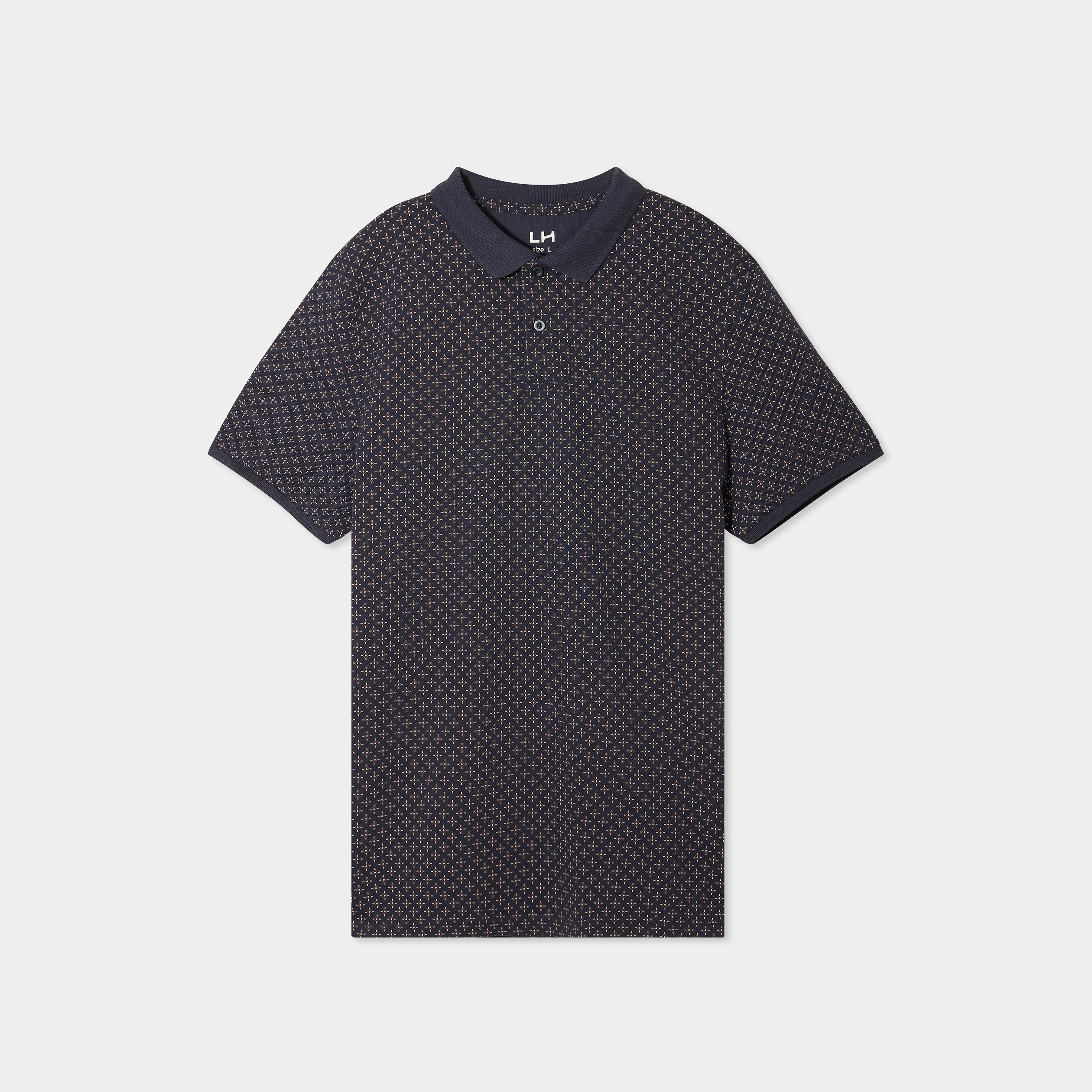 polo droit manches courtes coton bleu marine homme Polo droit manches courtes coton bleu marine homme