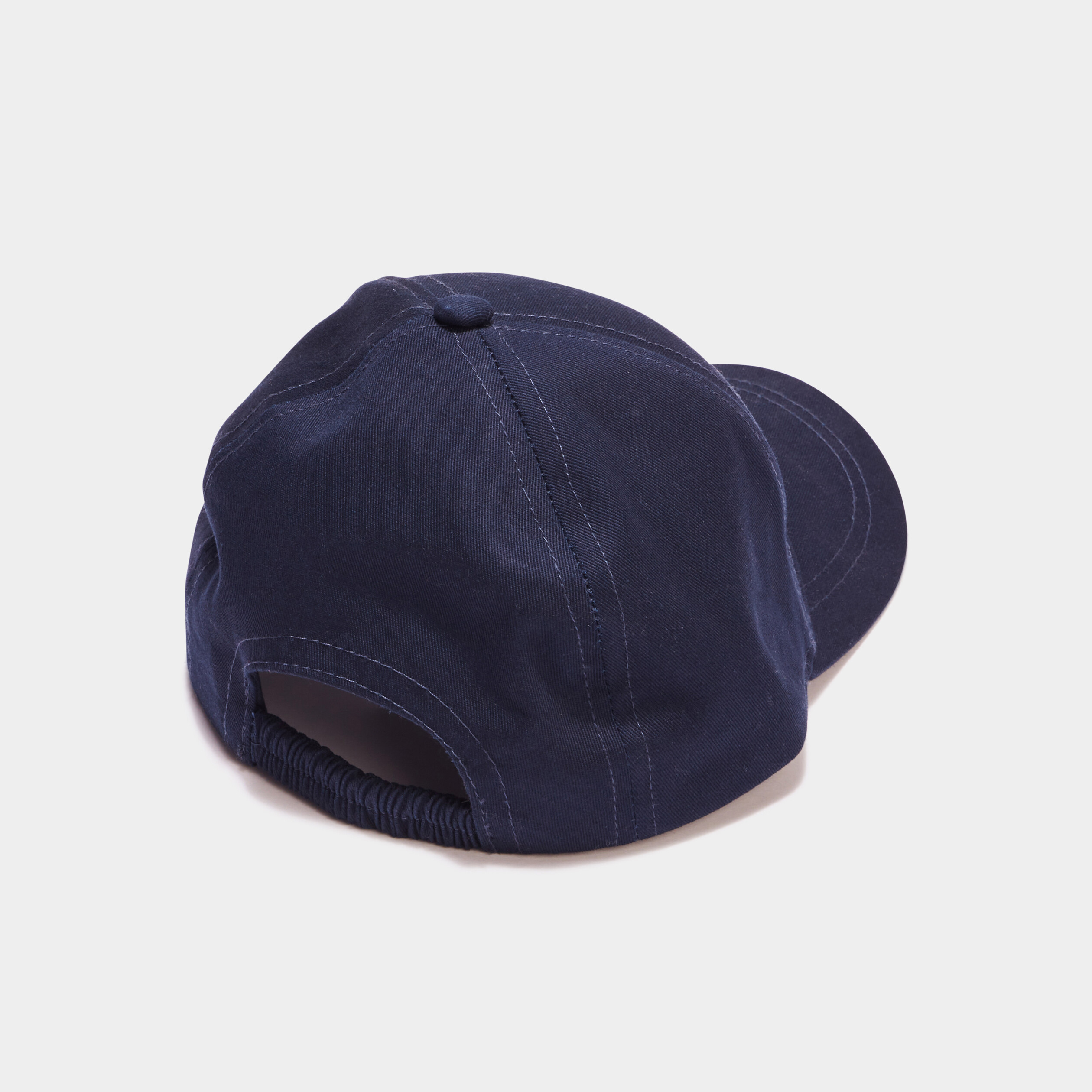 casquette en matiere coton bleu marine bebeg Casquette en matière coton bleu marine bébé garçon