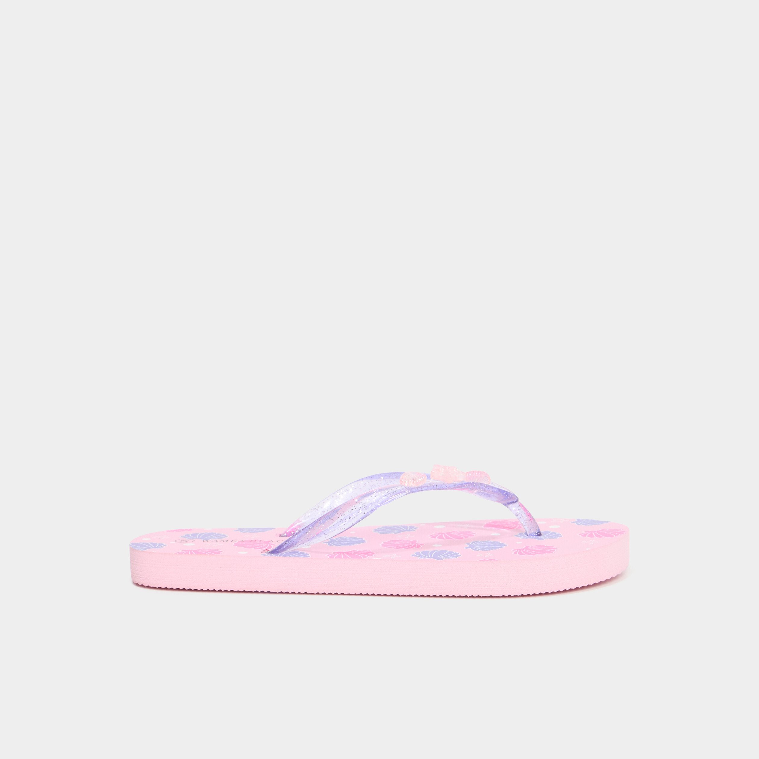 tongs de plage multicolore fille Tongs de plage multicolore fille