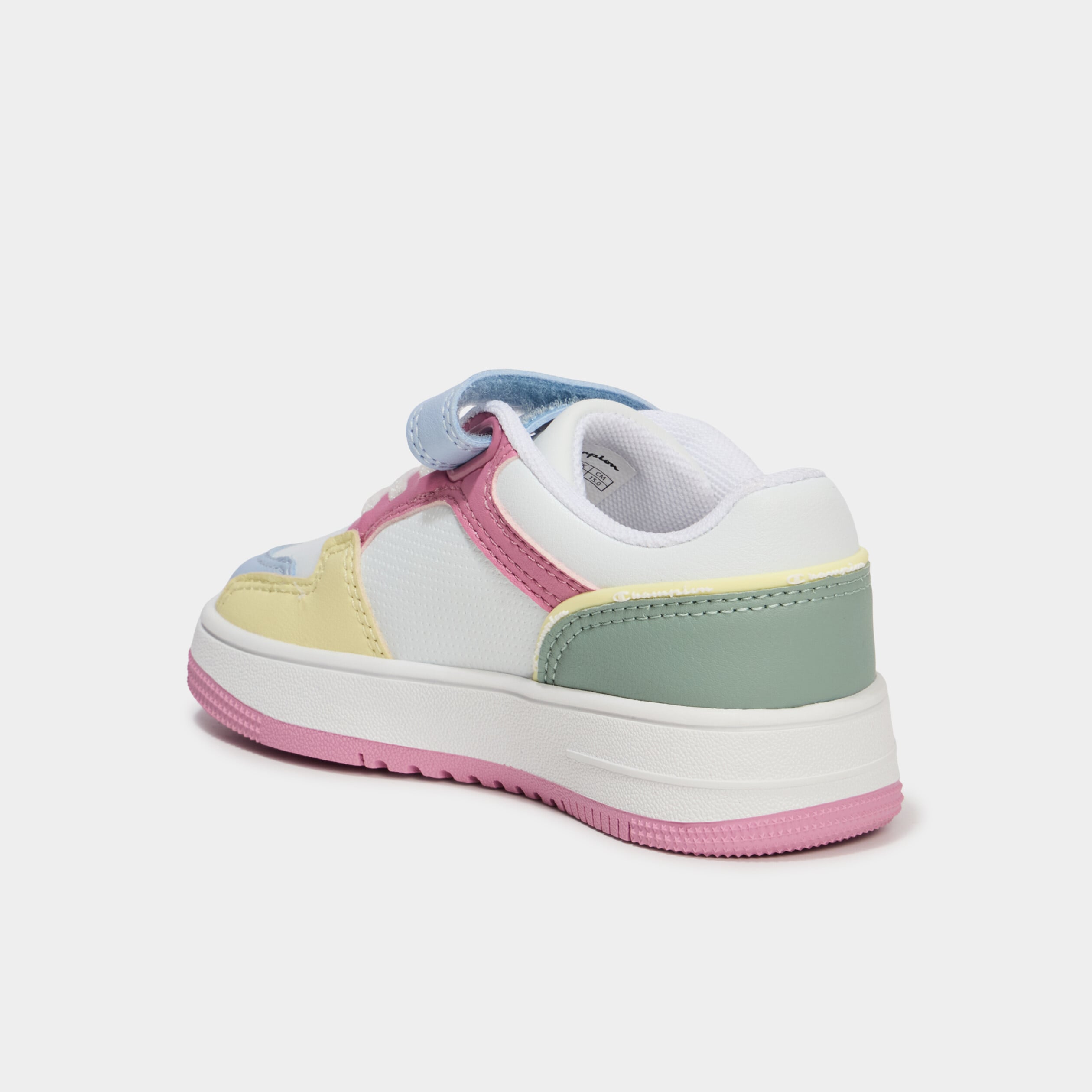 Tennis basses &agrave; scratchs Champion RD18 multicolore fille