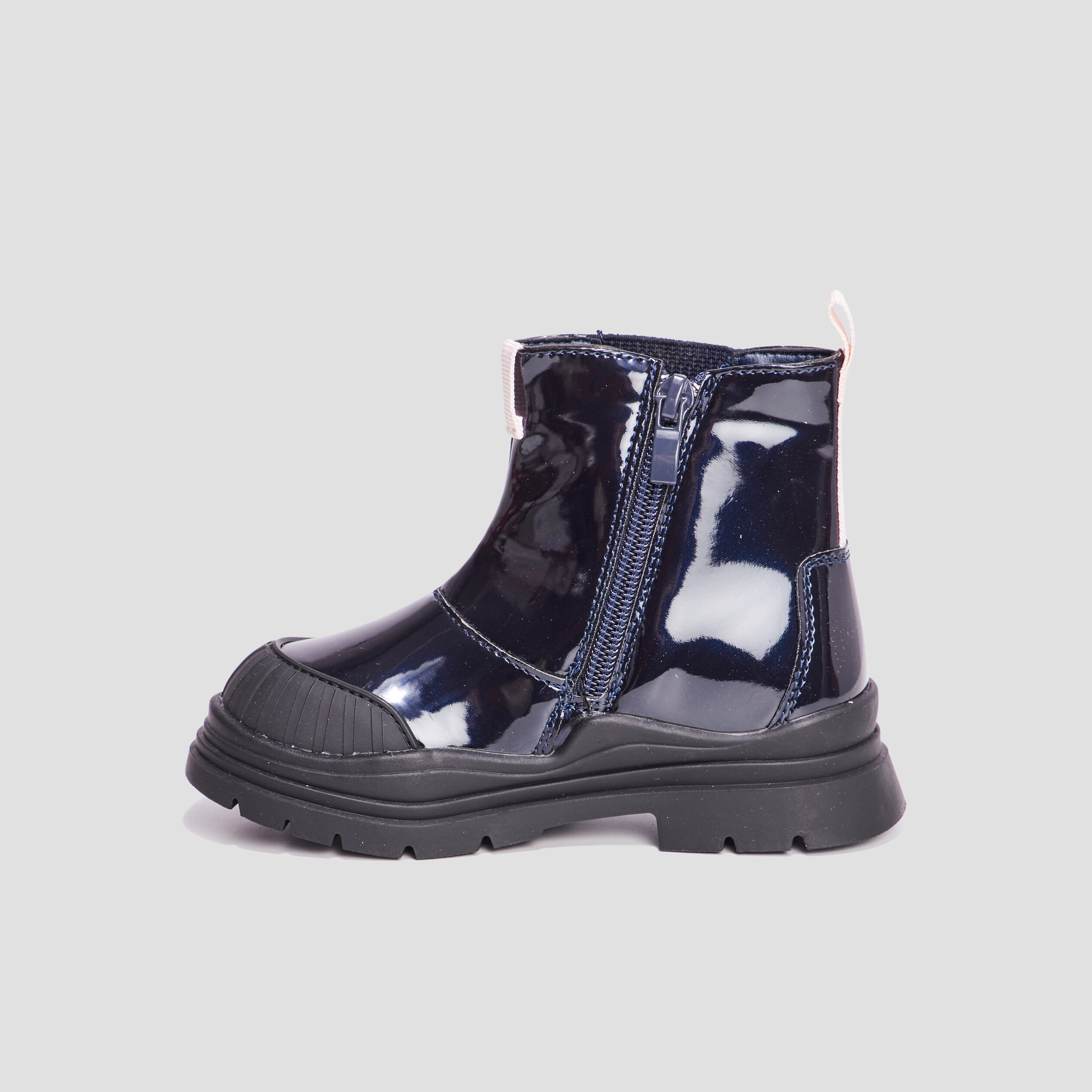 bottines vernies a semelle epaisse noir fille Bottines vernies à semelle épaisse noir fille