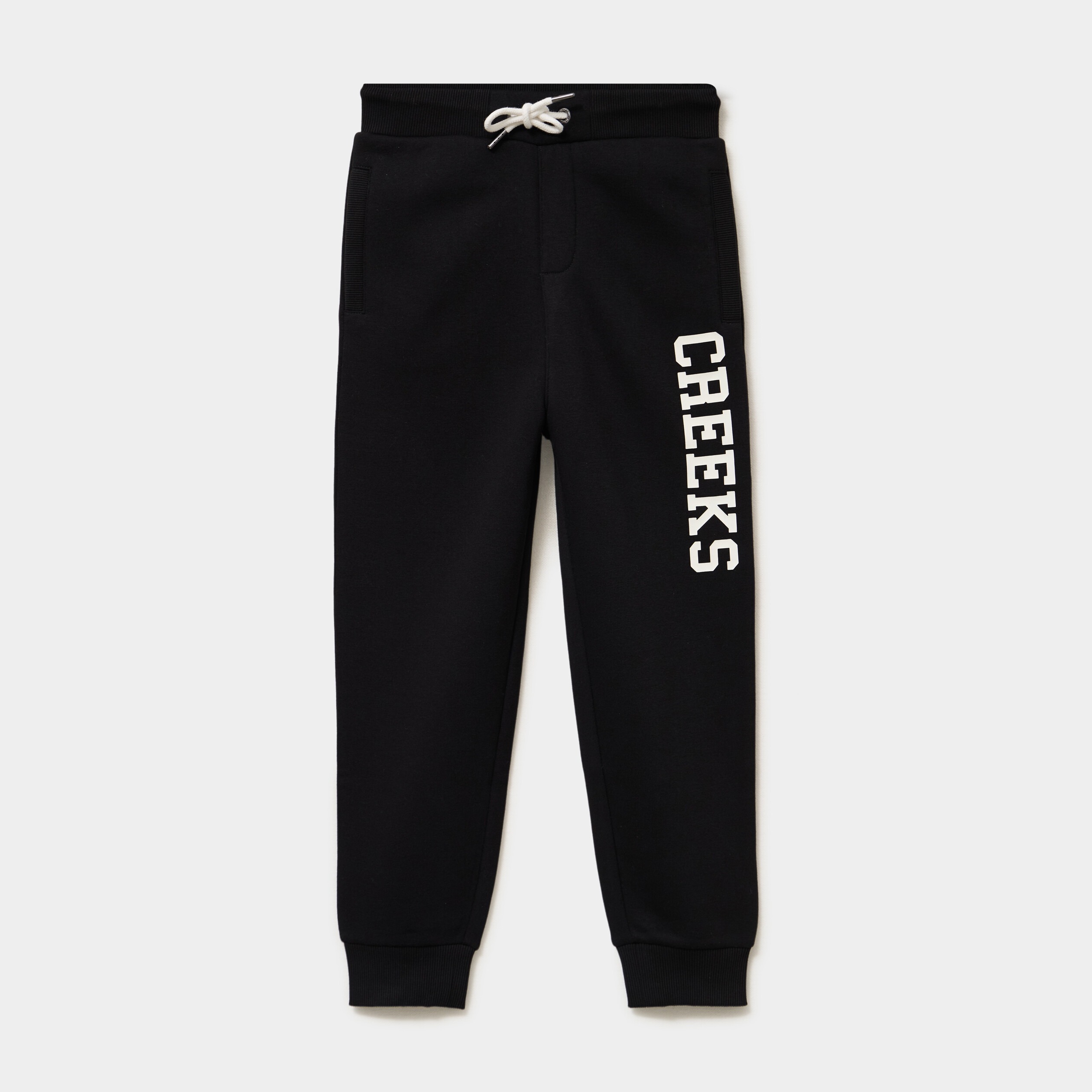 Pantalon de jogging regular noir gar&ccedil;on