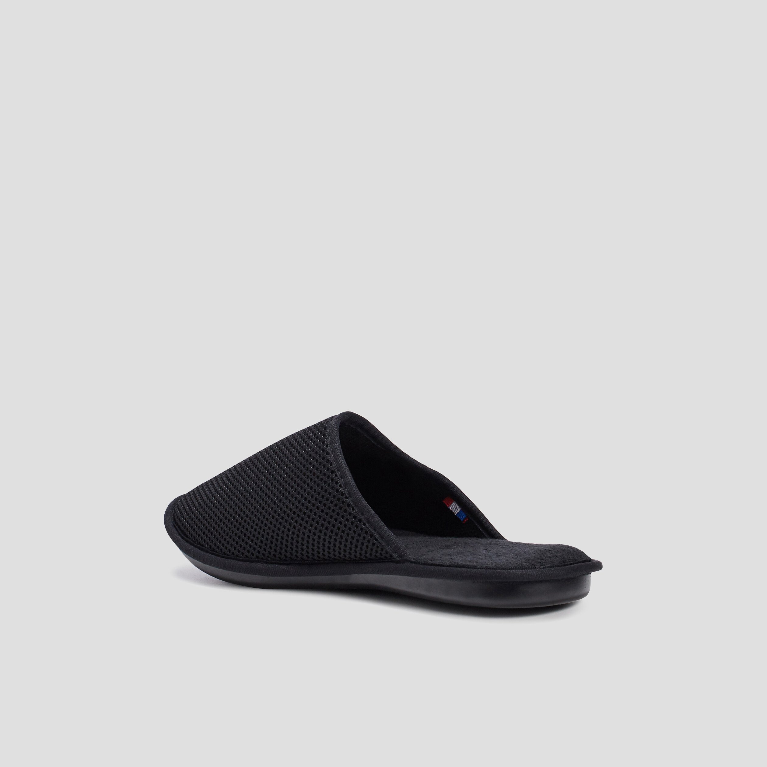 chaussons mules noir homme Chaussons mules noir homme