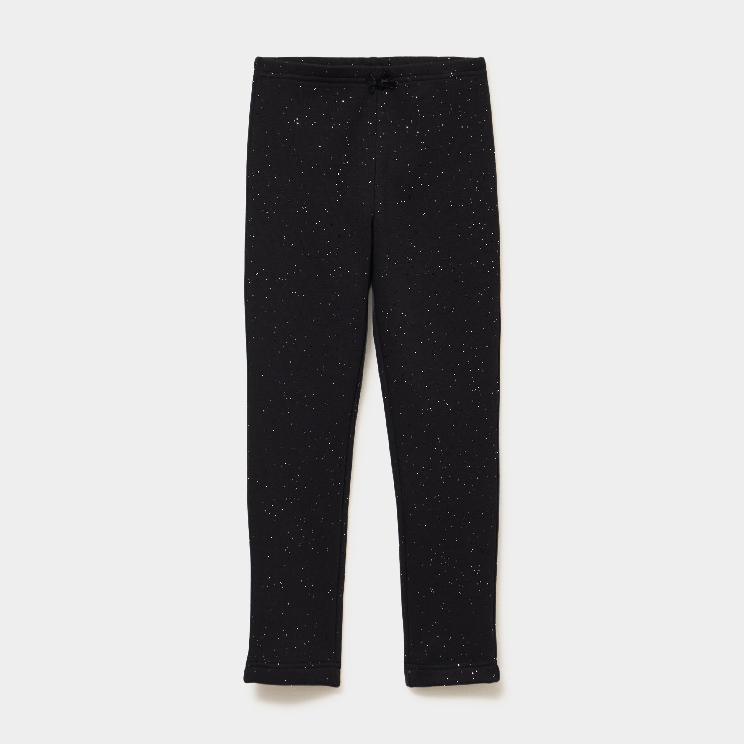 Legging doubl&eacute; chaud noir fille