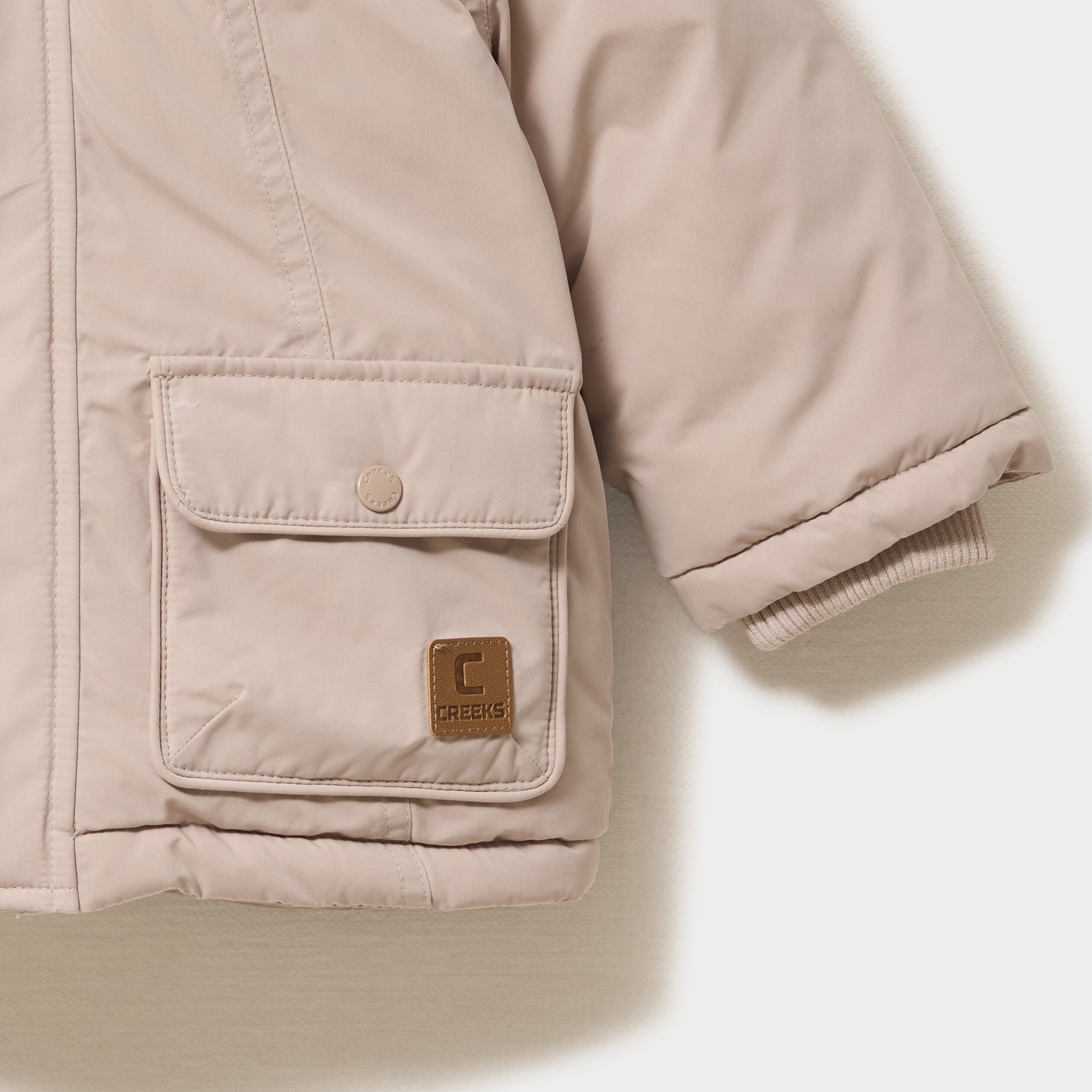 Parka &agrave; capuche doubl&eacute;e sable b&eacute;b&eacute; gar&ccedil;on