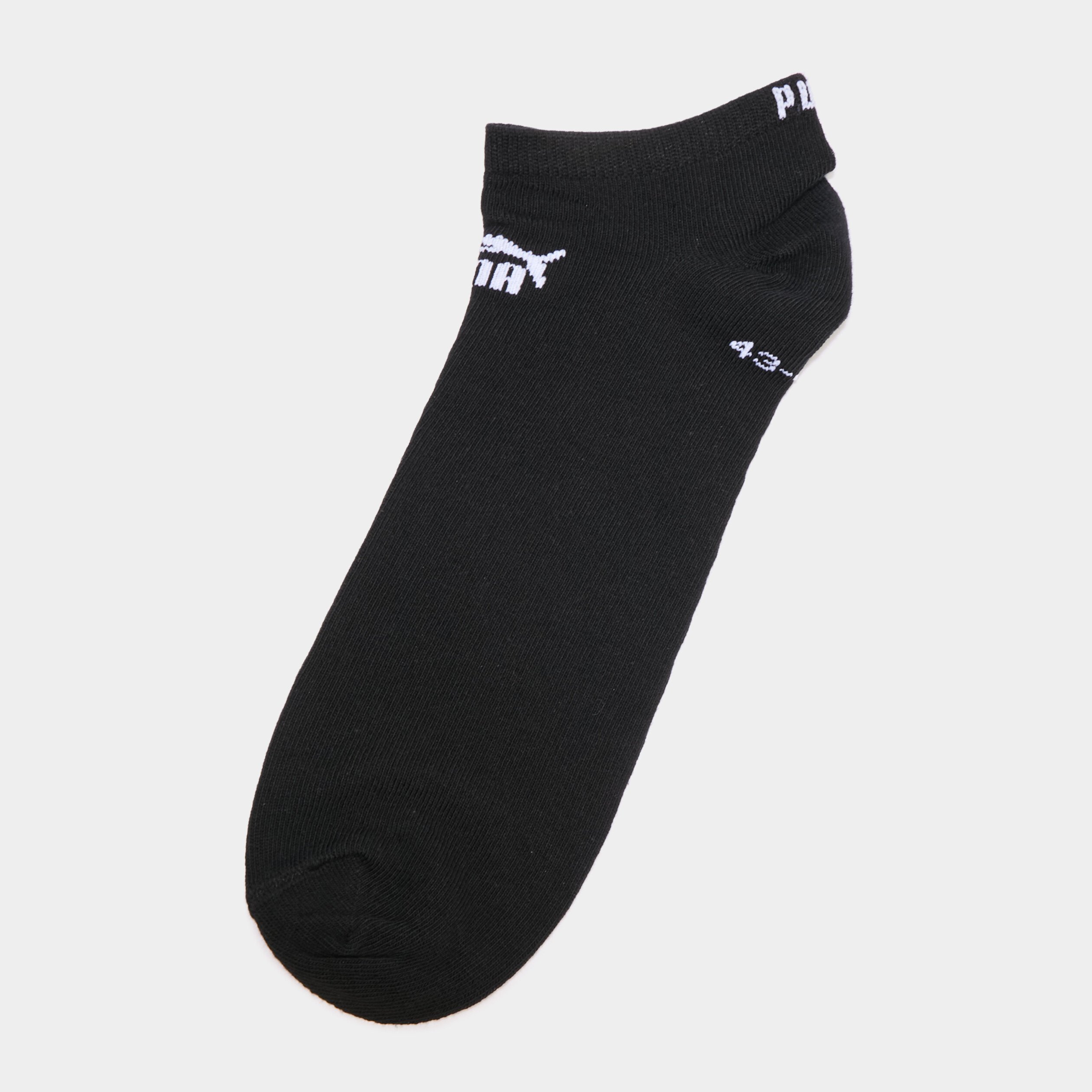 lot 3 paires chaussettes invisibles puma noir homme Lot 3 paires chaussettes invisibles Puma noir homme