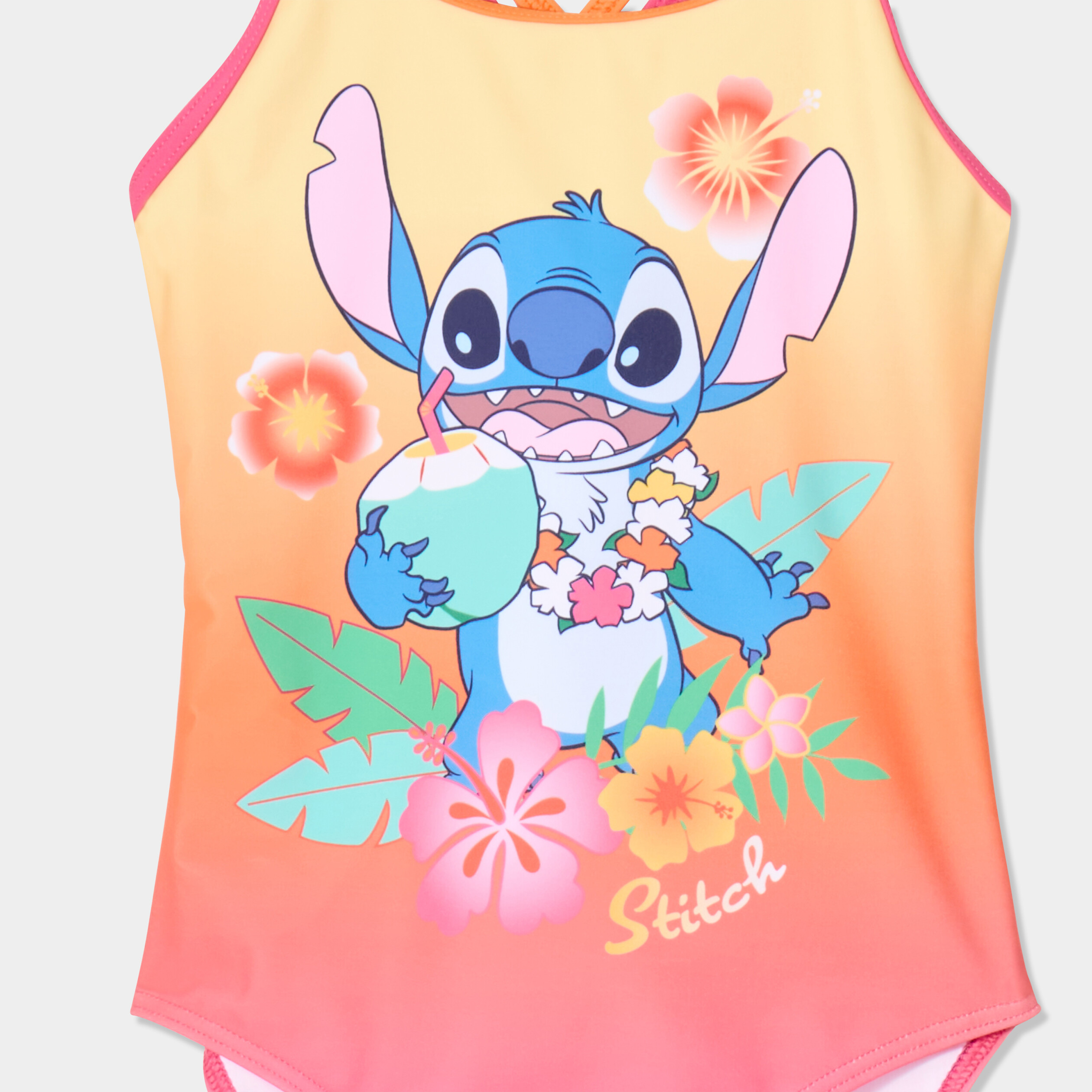 maillot de bain une piece stitch multicolore fille Maillot de bain une pièce Stitch multicolore fille