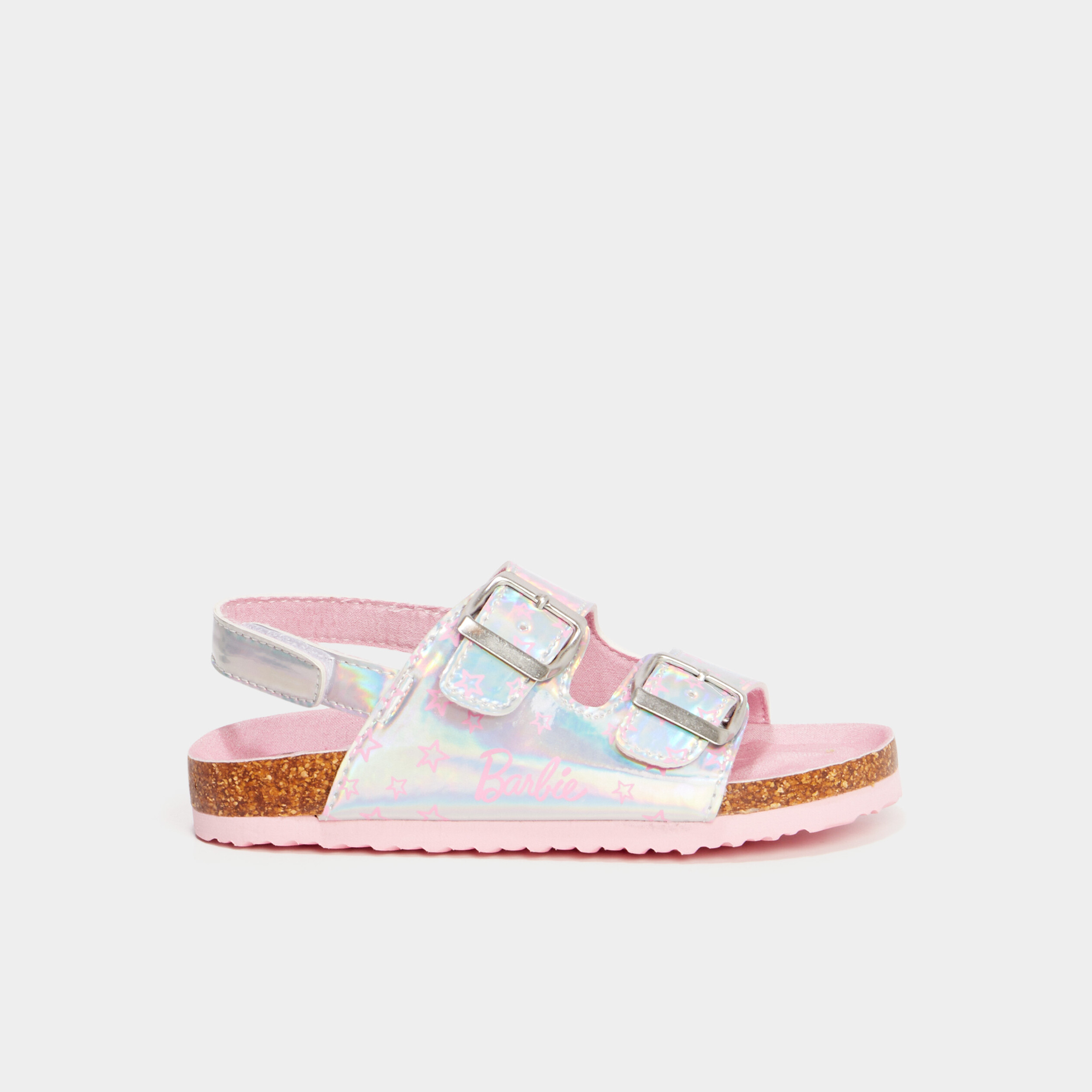 sandales holographiques barbie rose fille Sandales holographiques Barbie rose fille