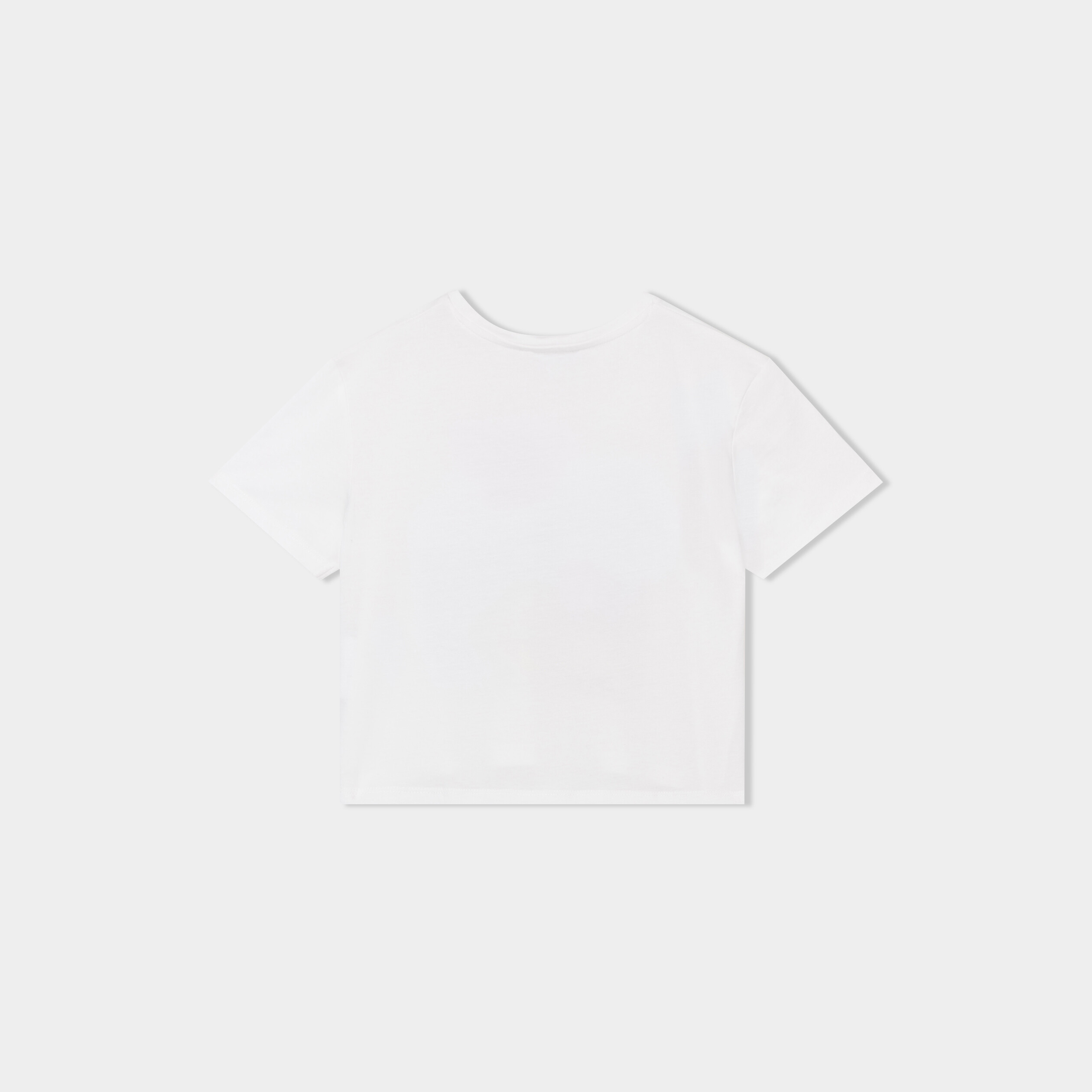 t shirt court avec sequins creeks ivoire fille T-shirt court avec sequins Creeks ivoire fille
