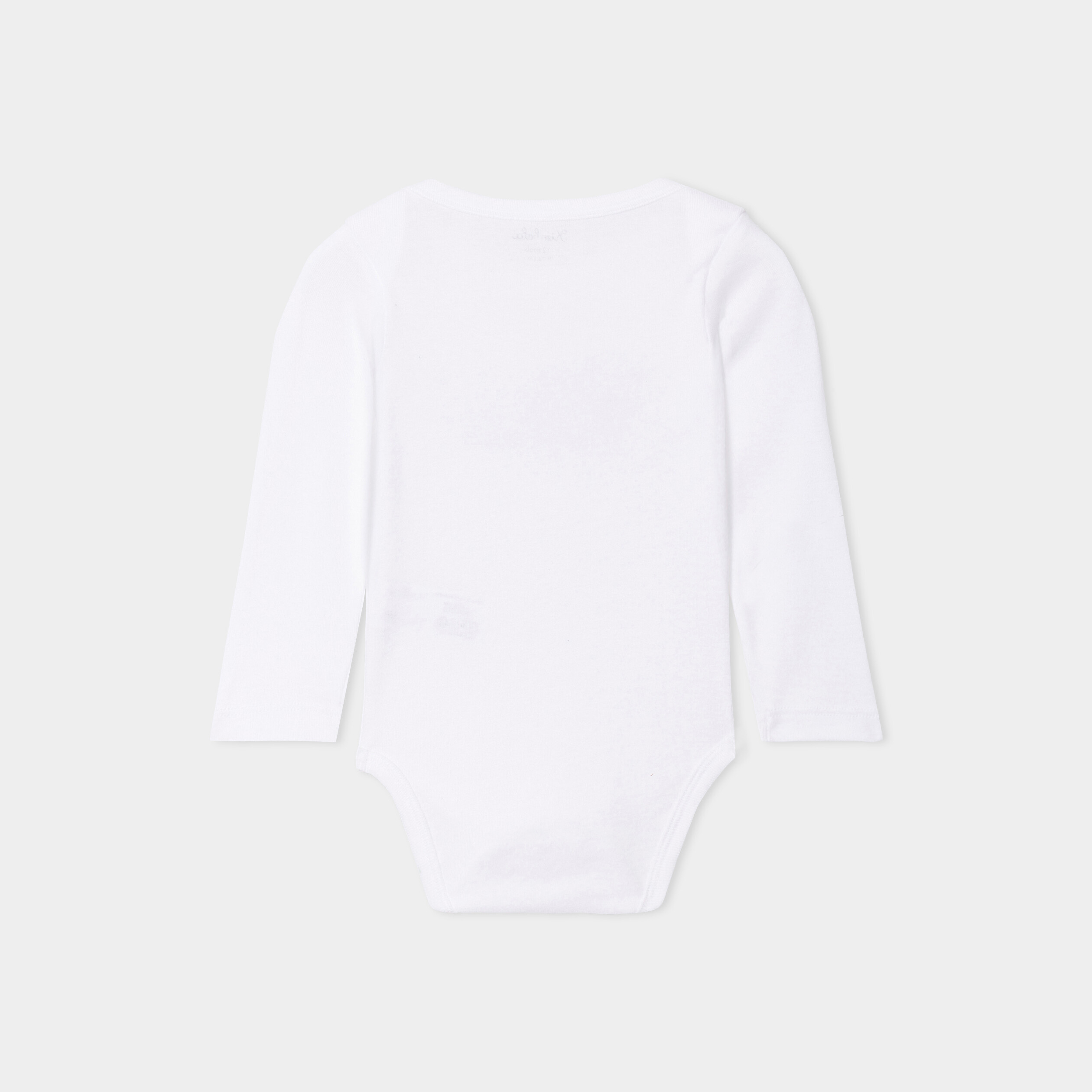 lot de 5 bodies coton manches longues bleu ciel bebeg Lot de 5 bodies coton manches longues bleu ciel bébé garçon