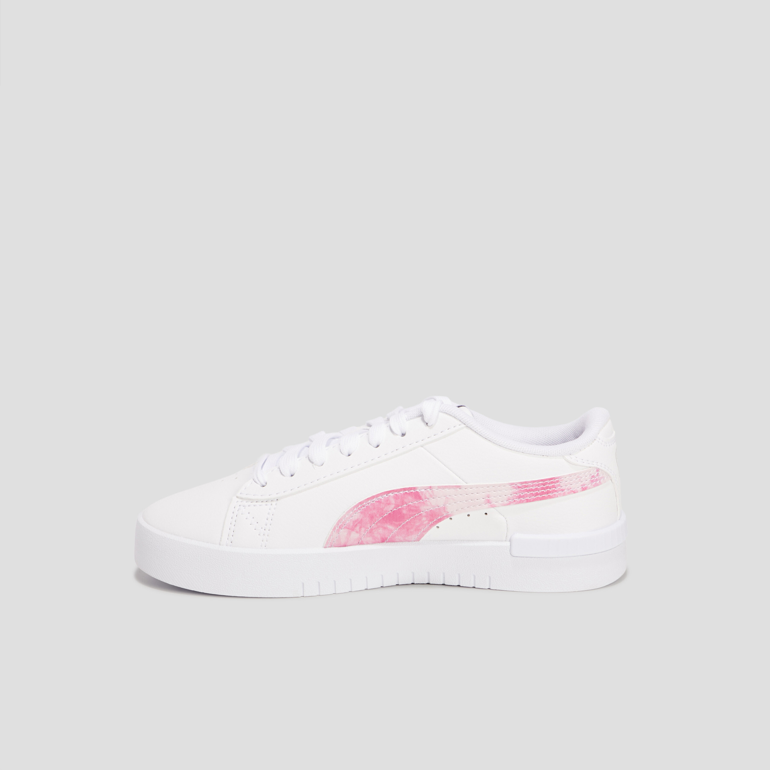 tennis a lacets puma jada blanc fille Tennis à lacets Puma Jada blanc fille