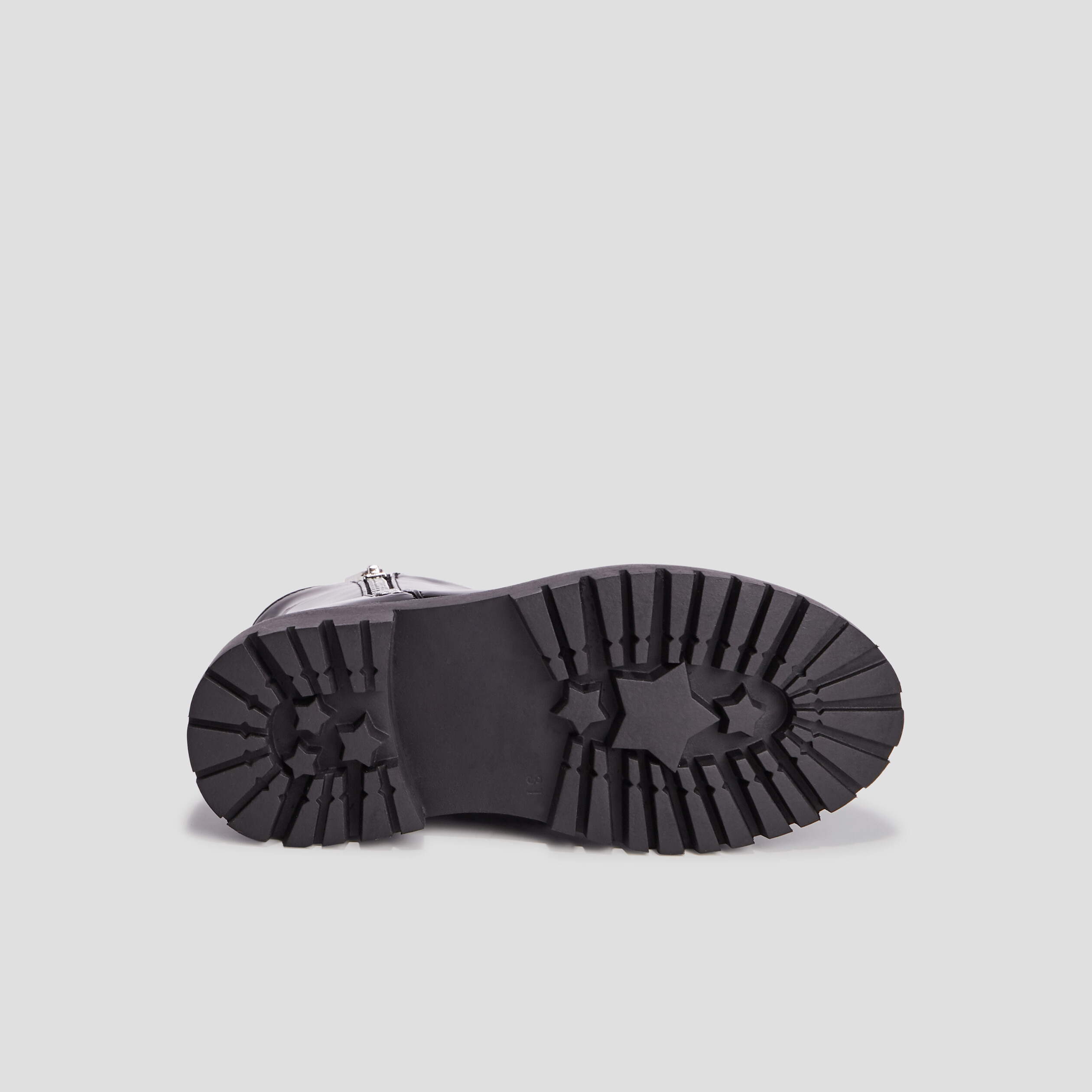 bottines zippees vernies noir fille Bottines zippées vernies noir fille