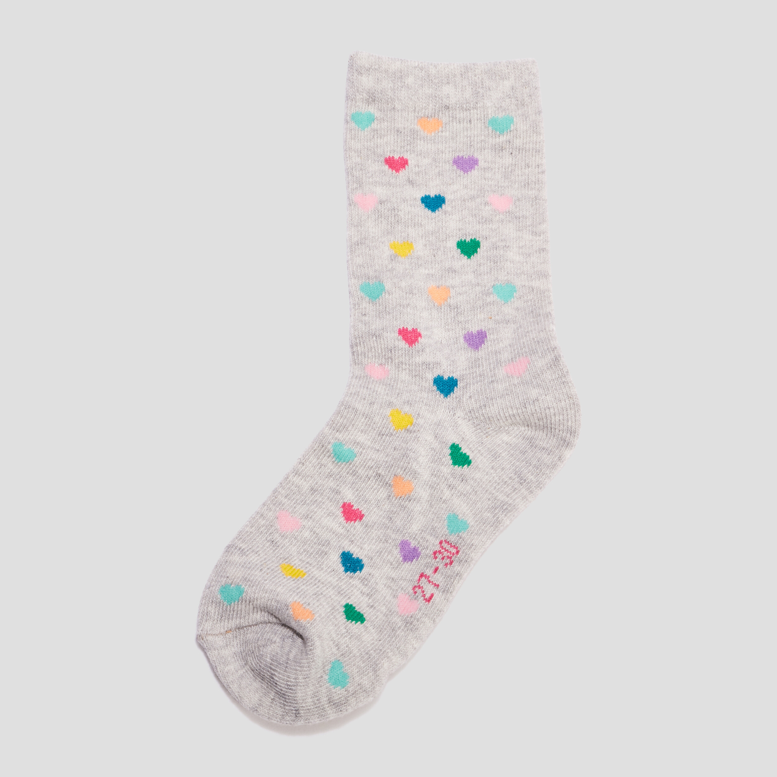 Lot 5 paires chaussettes multicolore fille