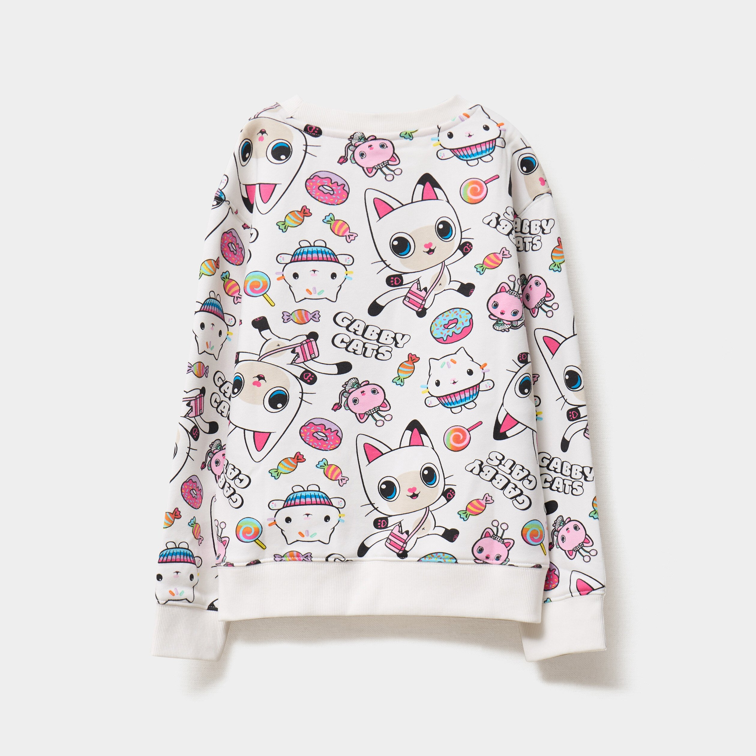sweat gabby et la maison magique multicolore fille Sweat Gabby et la maison magique multicolore fille