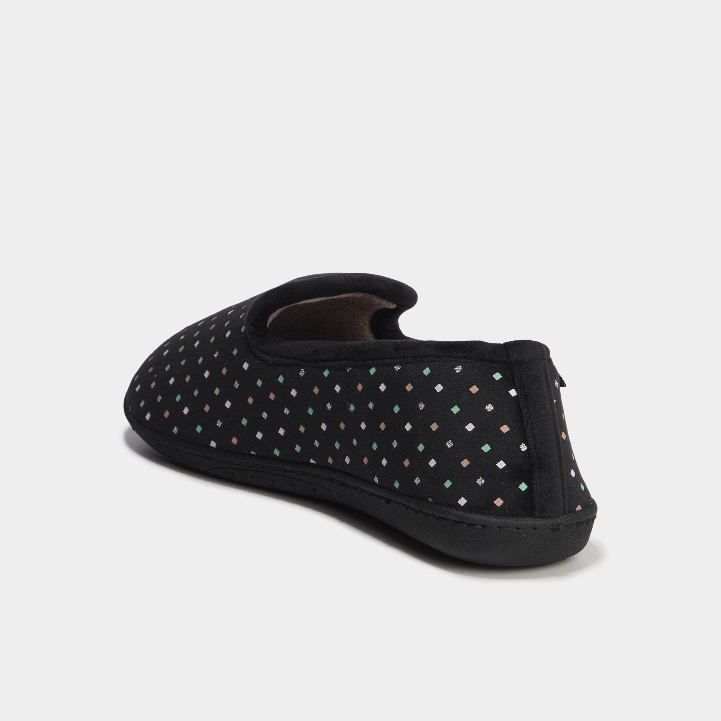 chaussons isotoner vert anis femme Chaussons Isotoner vert anis femme