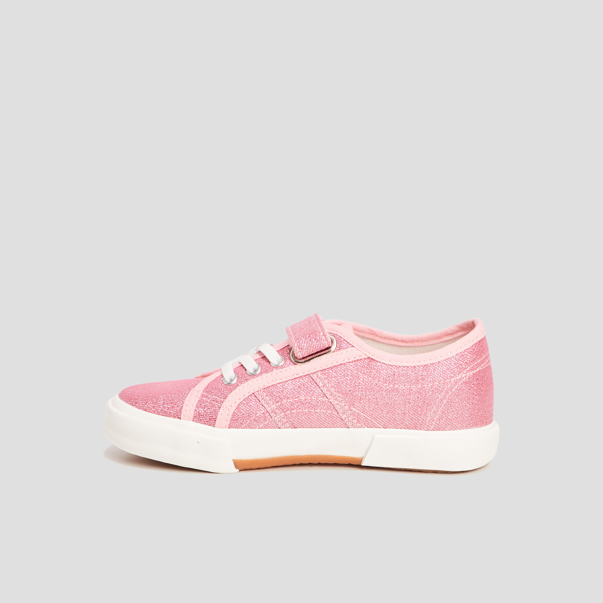tennis en toile a scratch creeks rose fille Tennis en toile à scratch Creeks rose fille
