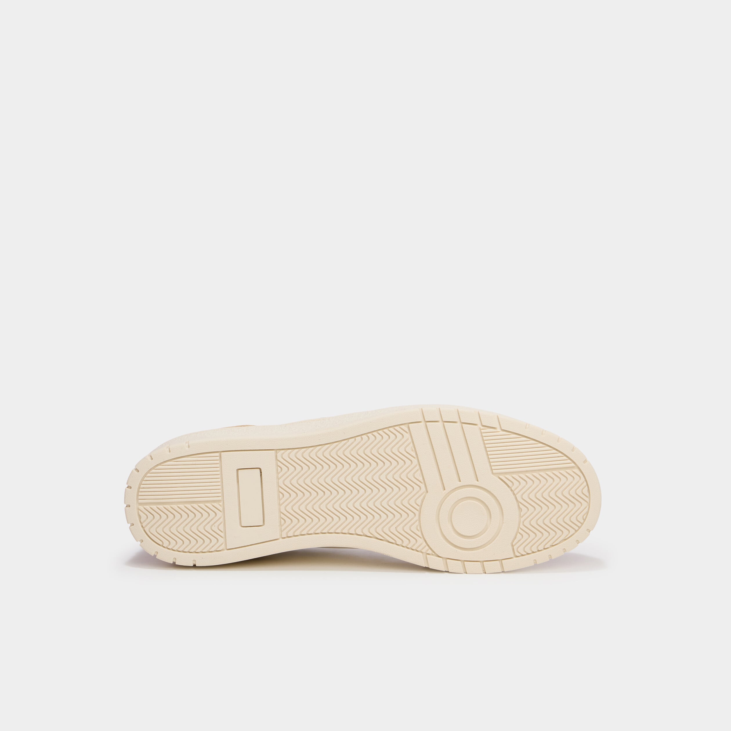 Baskets &agrave; lacets avec semelle &eacute;paisse sable homme