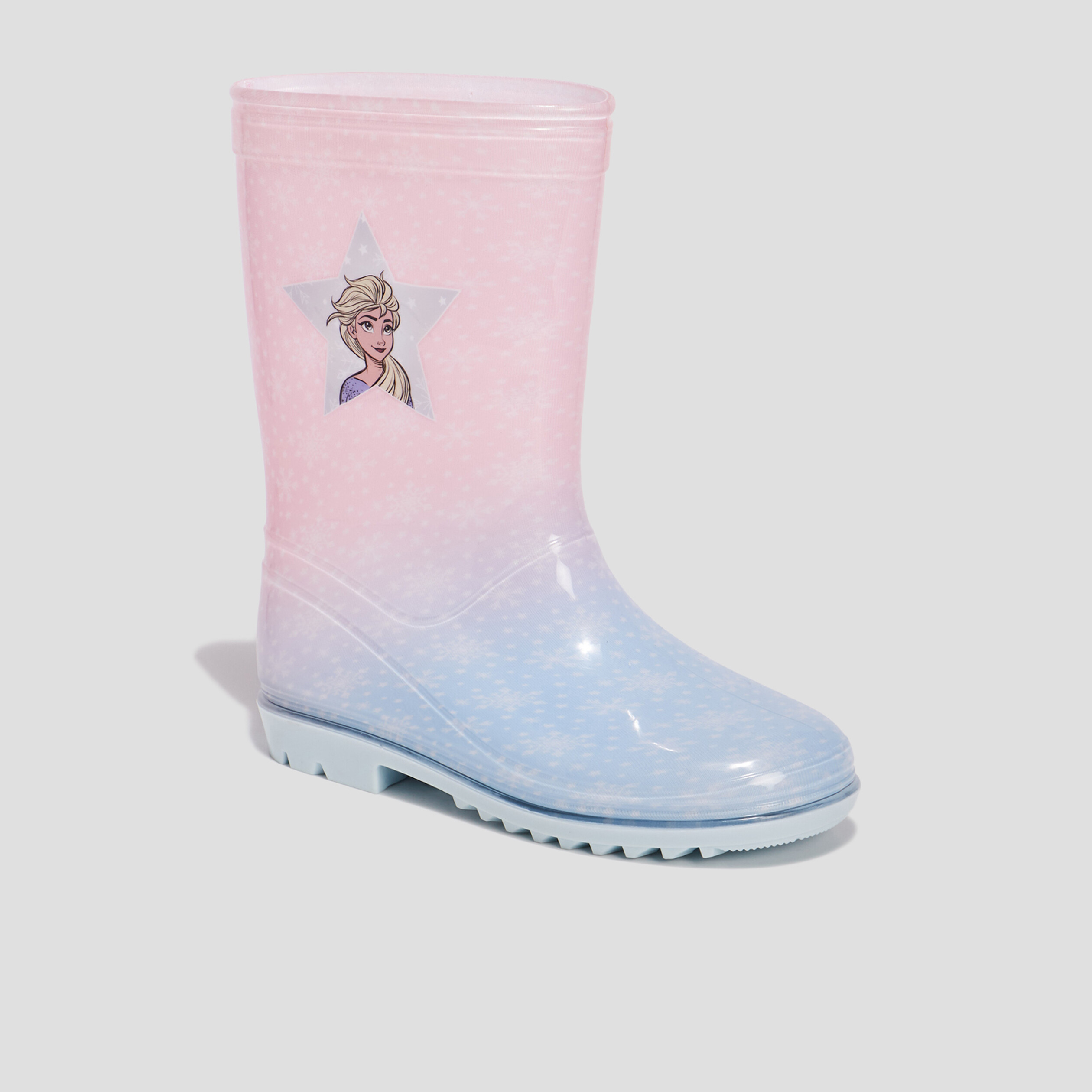 Bottes de pluie Reine des neiges multicolore fille