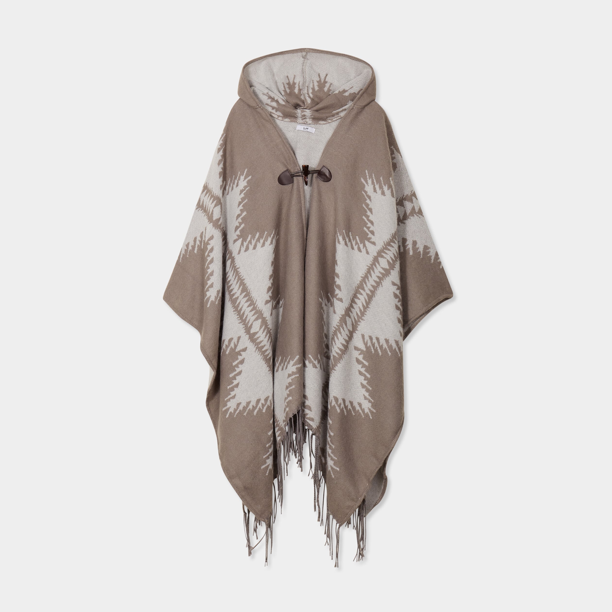 Poncho à Capuche Motif Lavande Provençal - Pour Adulte, Polyester, Pour Halloween/cosplay/fêtes - 3