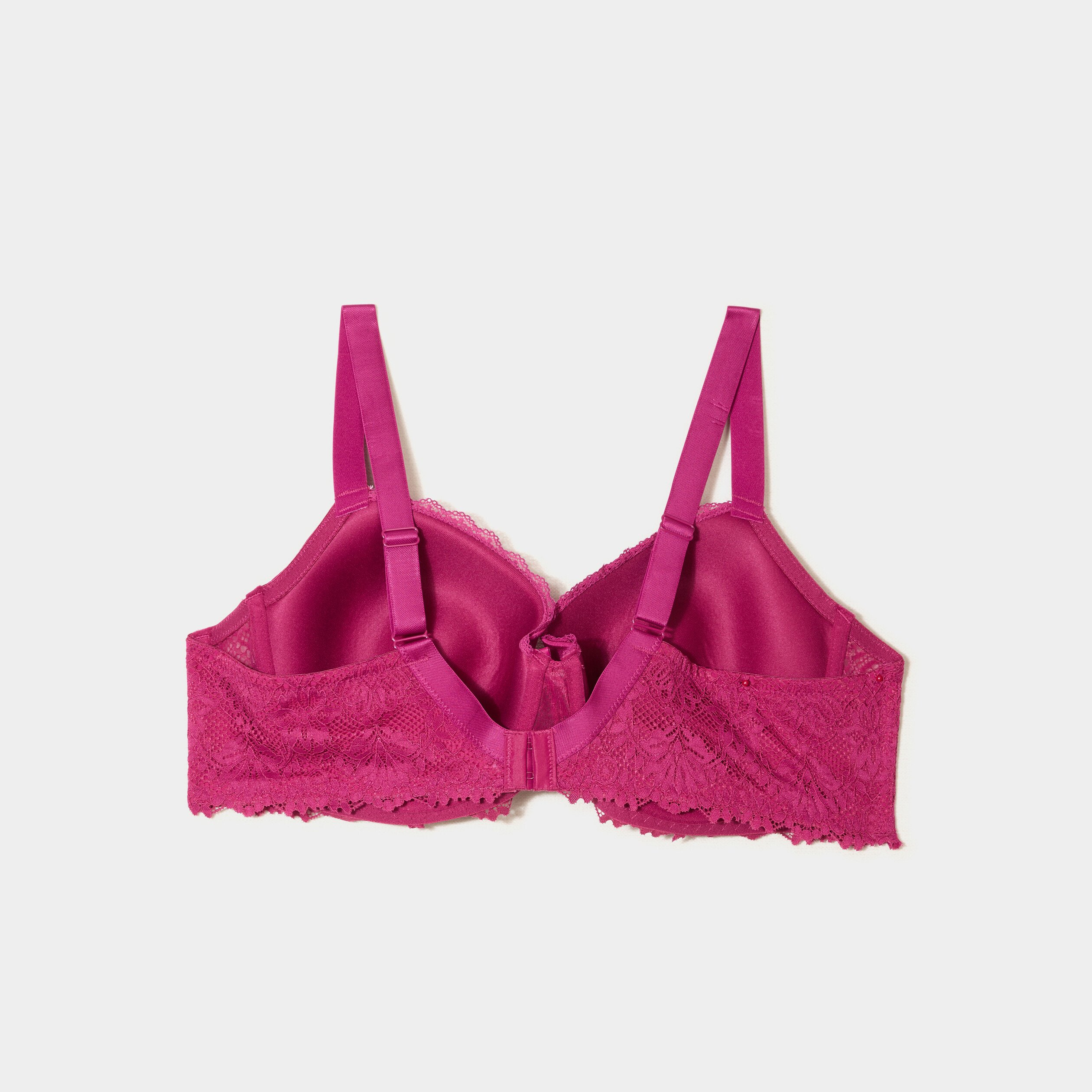 lot 2 soutiens gorge paddes violet femmegt Lot 2 soutiens-gorge paddés violet femme grande taille