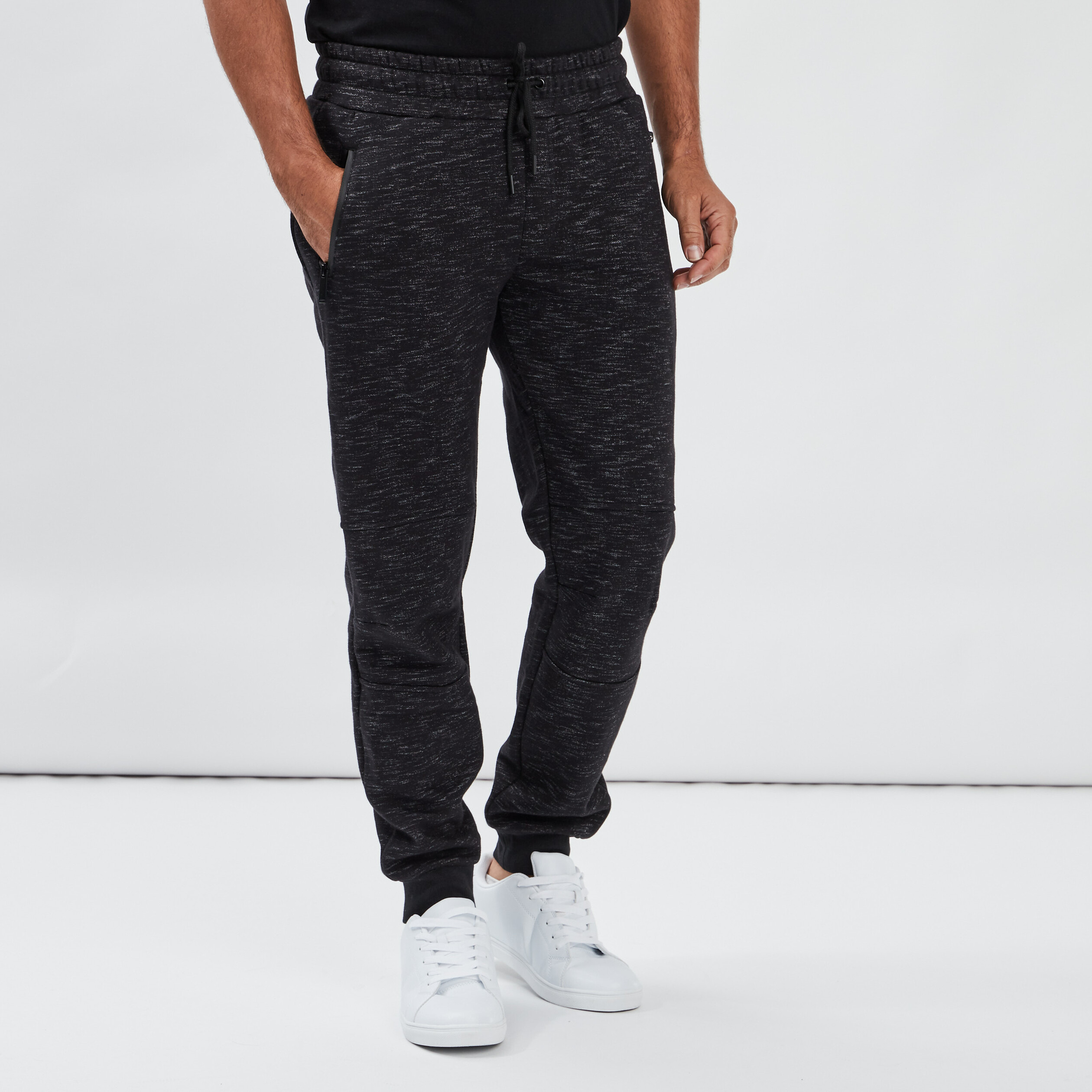 jogging droit noir homme Jogging droit noir homme