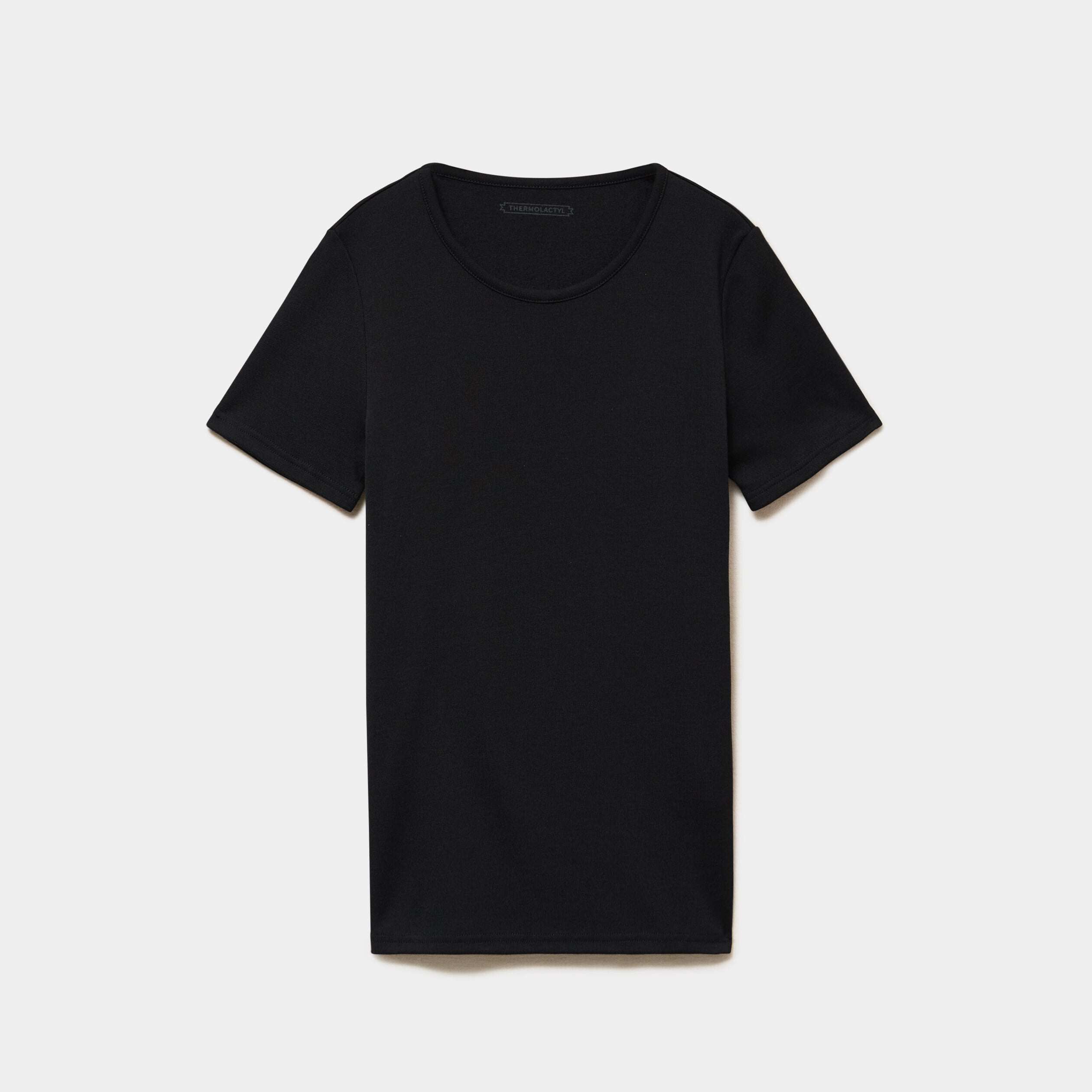 T-shirt thermique Damart x Trappeur noir femme