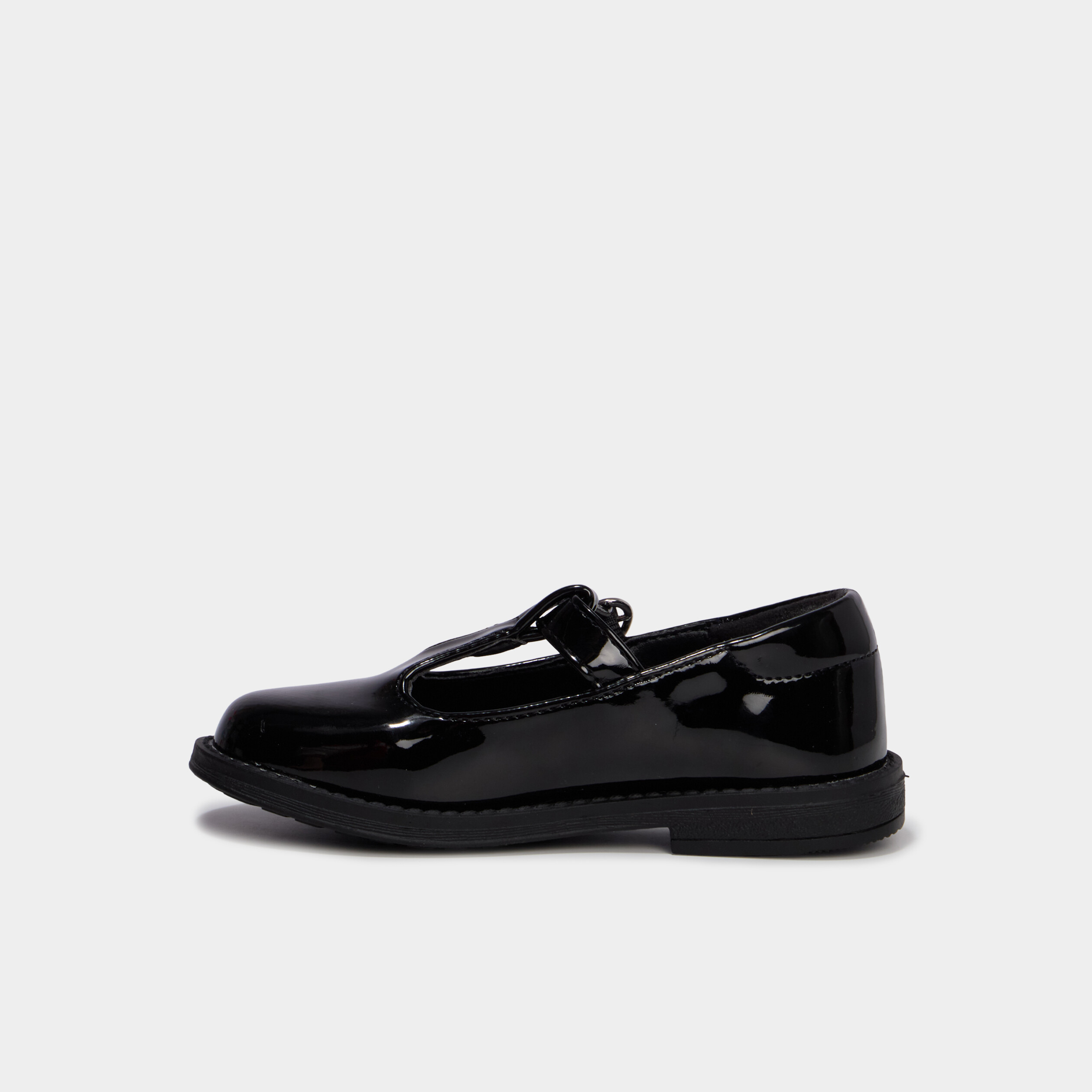 Babies salom&eacute; vernies noir fille