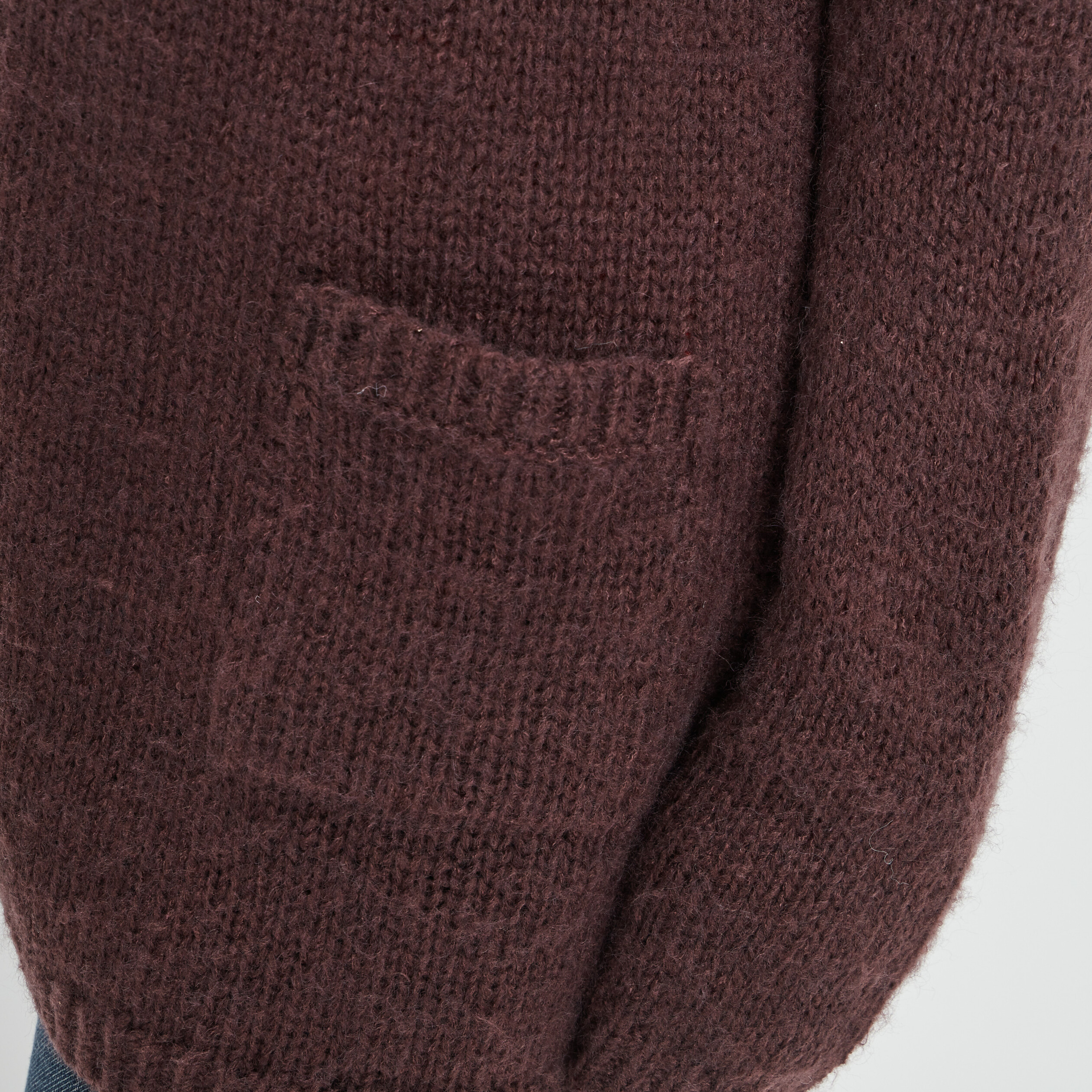 Gilet marron 2025 foncé femme