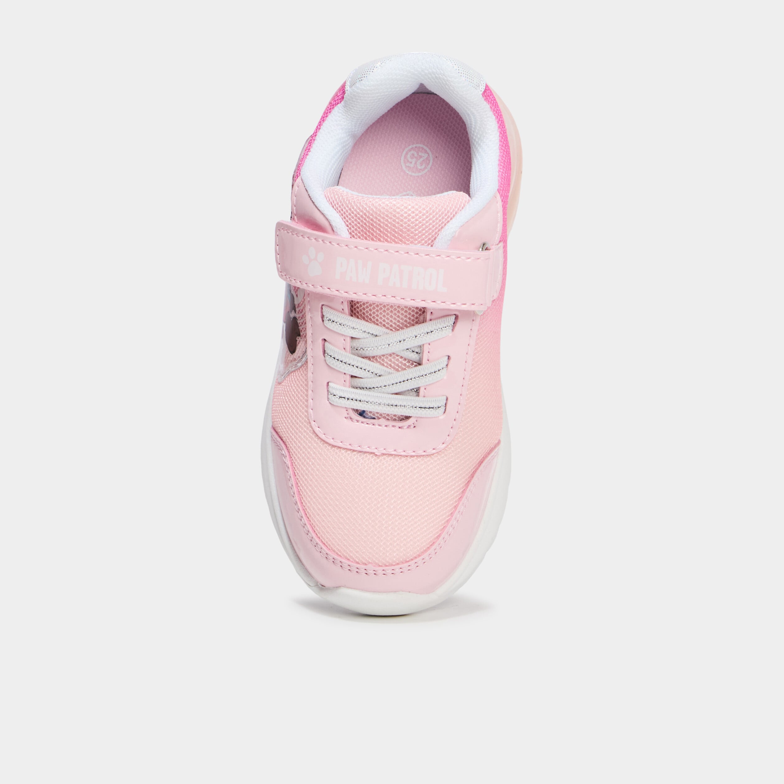 Baskets running lumineuses Paw Patrol rose fille