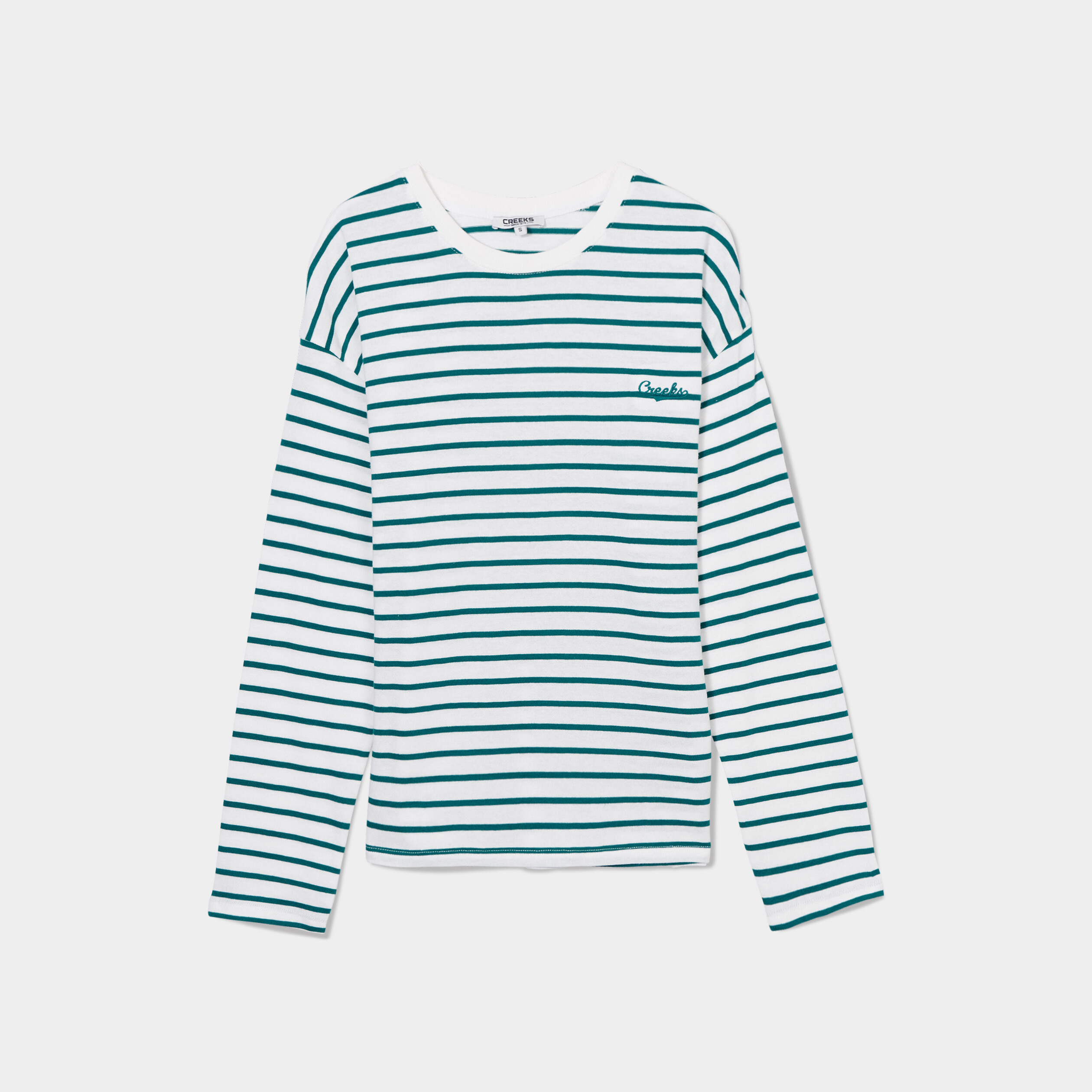 t shirt manches longues creeks blanc femme T-shirt manches longues Creeks blanc femme