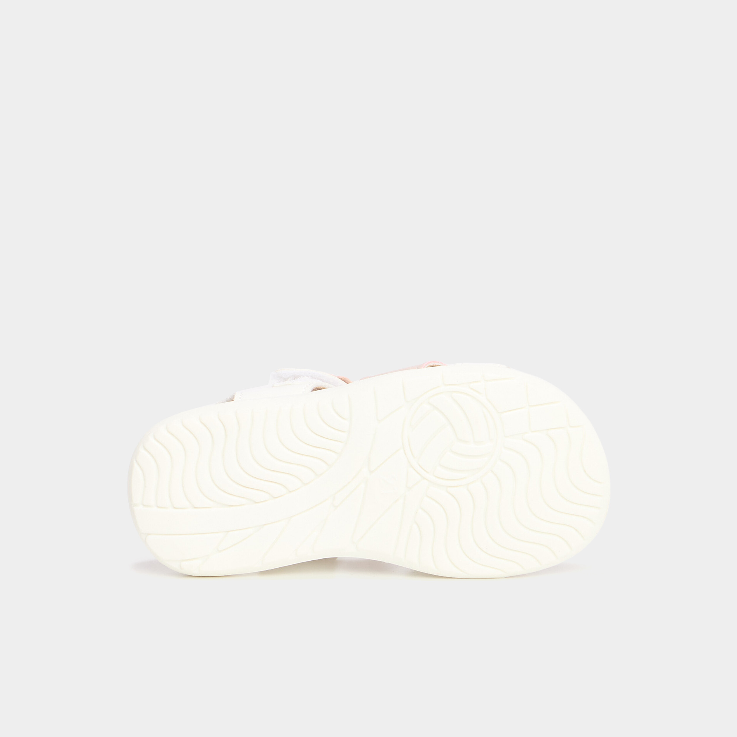 Sandales c&eacute;r&eacute;monie brides fleurs blanc b&eacute;b&eacute; fille