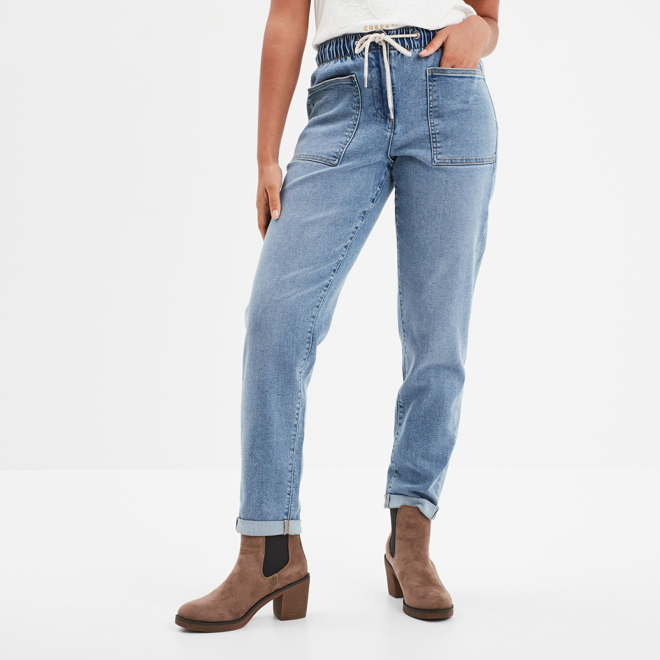 jegging femme taille elastique