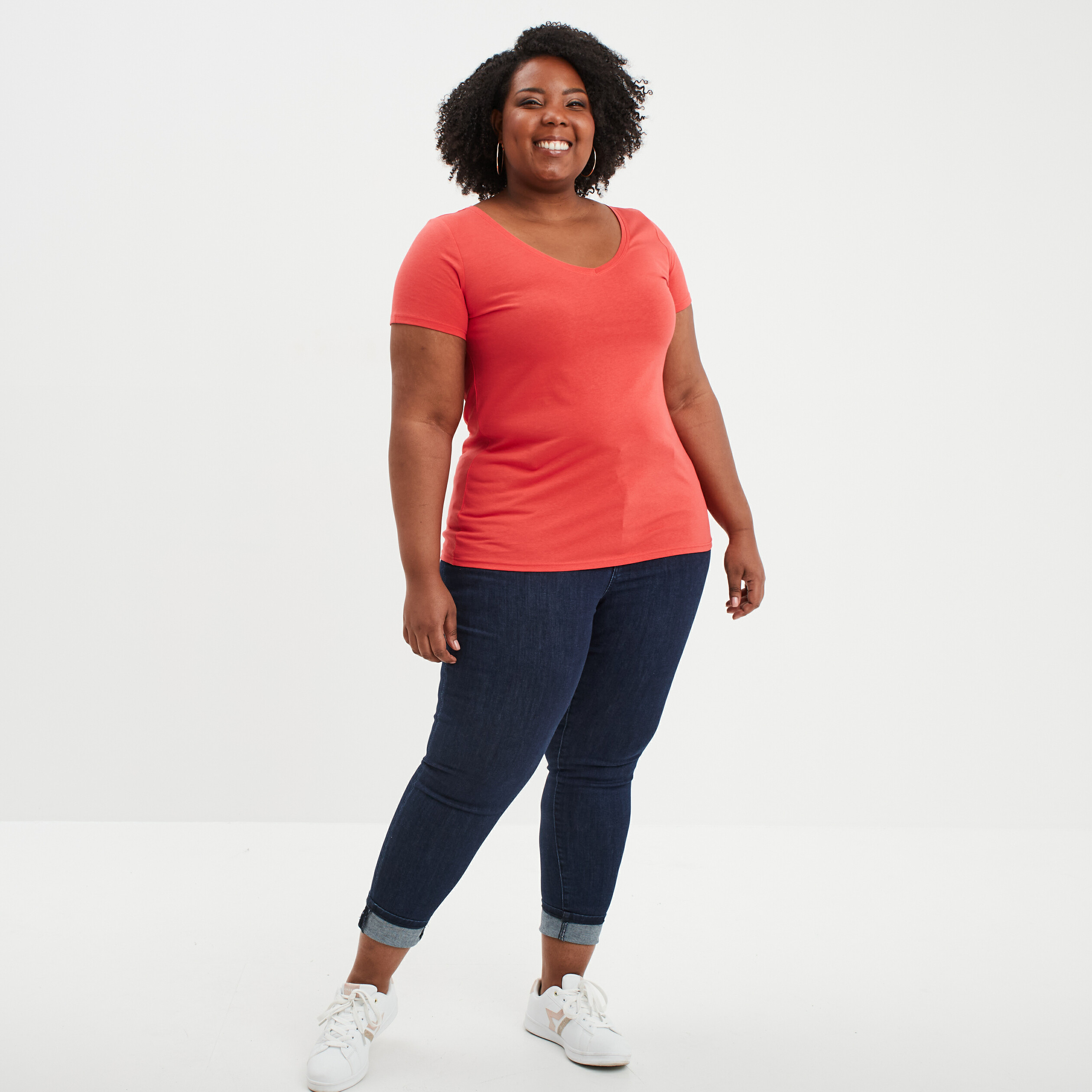 T-shirt Femme Armand Thiery Blanc, Motif Appareil Photo - Coton, Taille 4 - Neuf Sans étiquettes